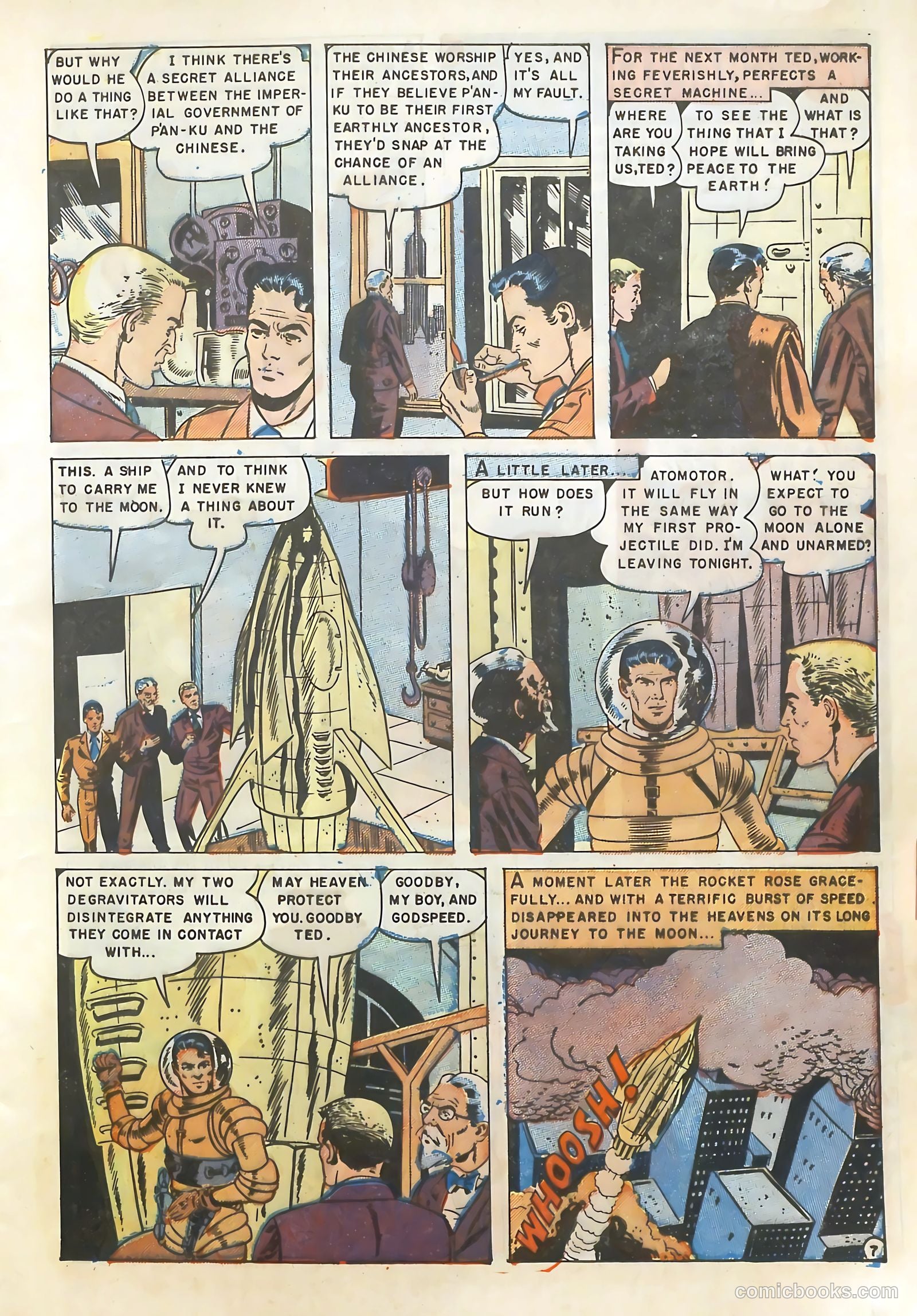 Strange Planets #12 (1964) — page 9 of 36