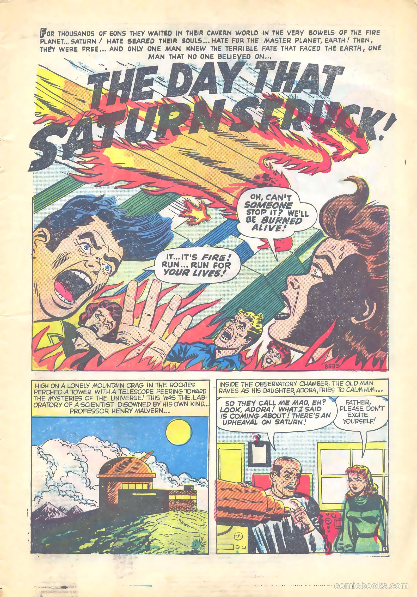 Strange Planets #15 (1964) — page 3 of 36