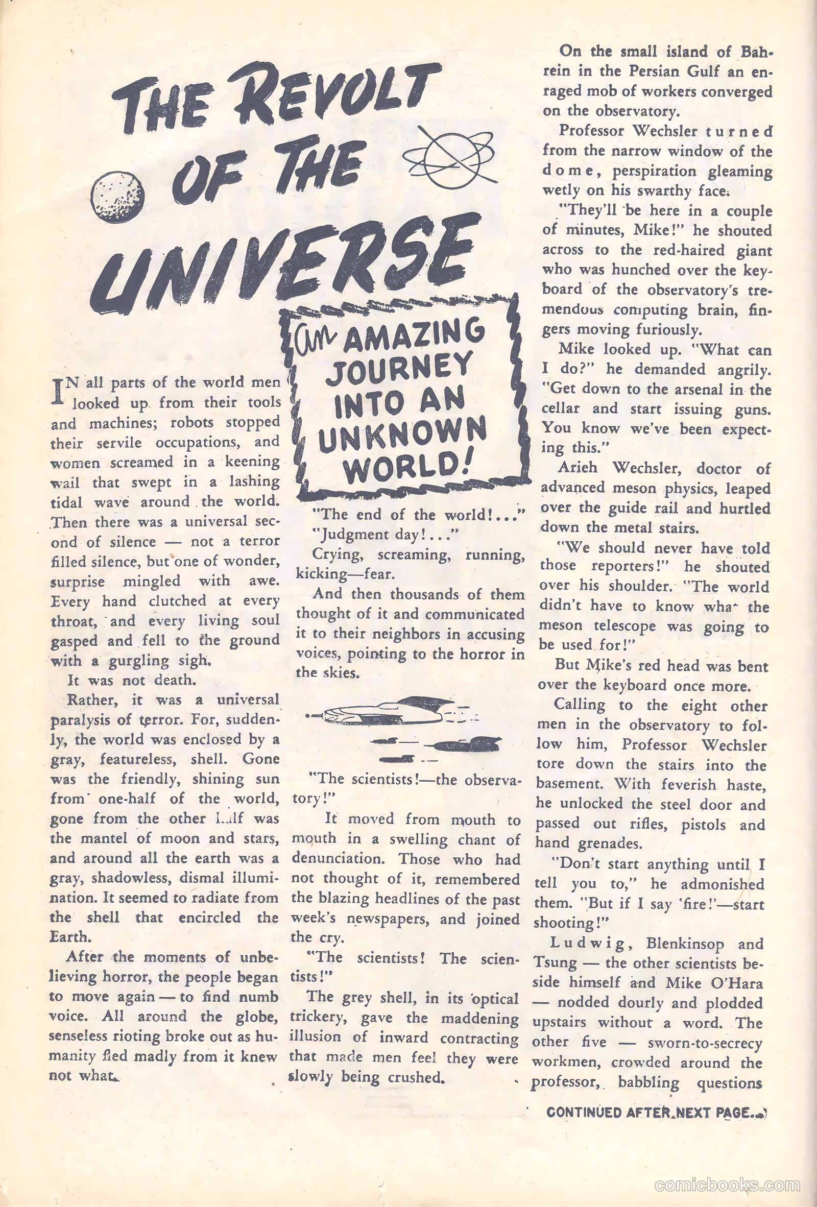 Strange Planets #15 (1964) — page 16 of 36