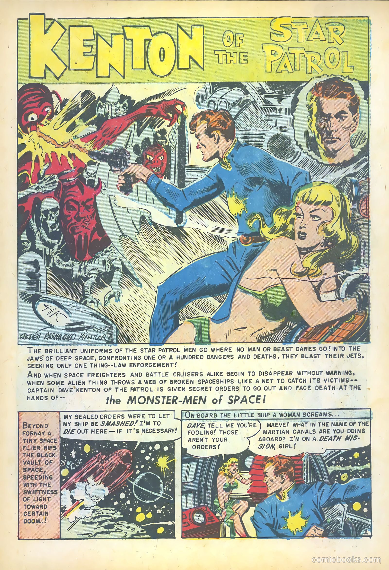 Strange Planets #16 (1964) — page 3 of 36