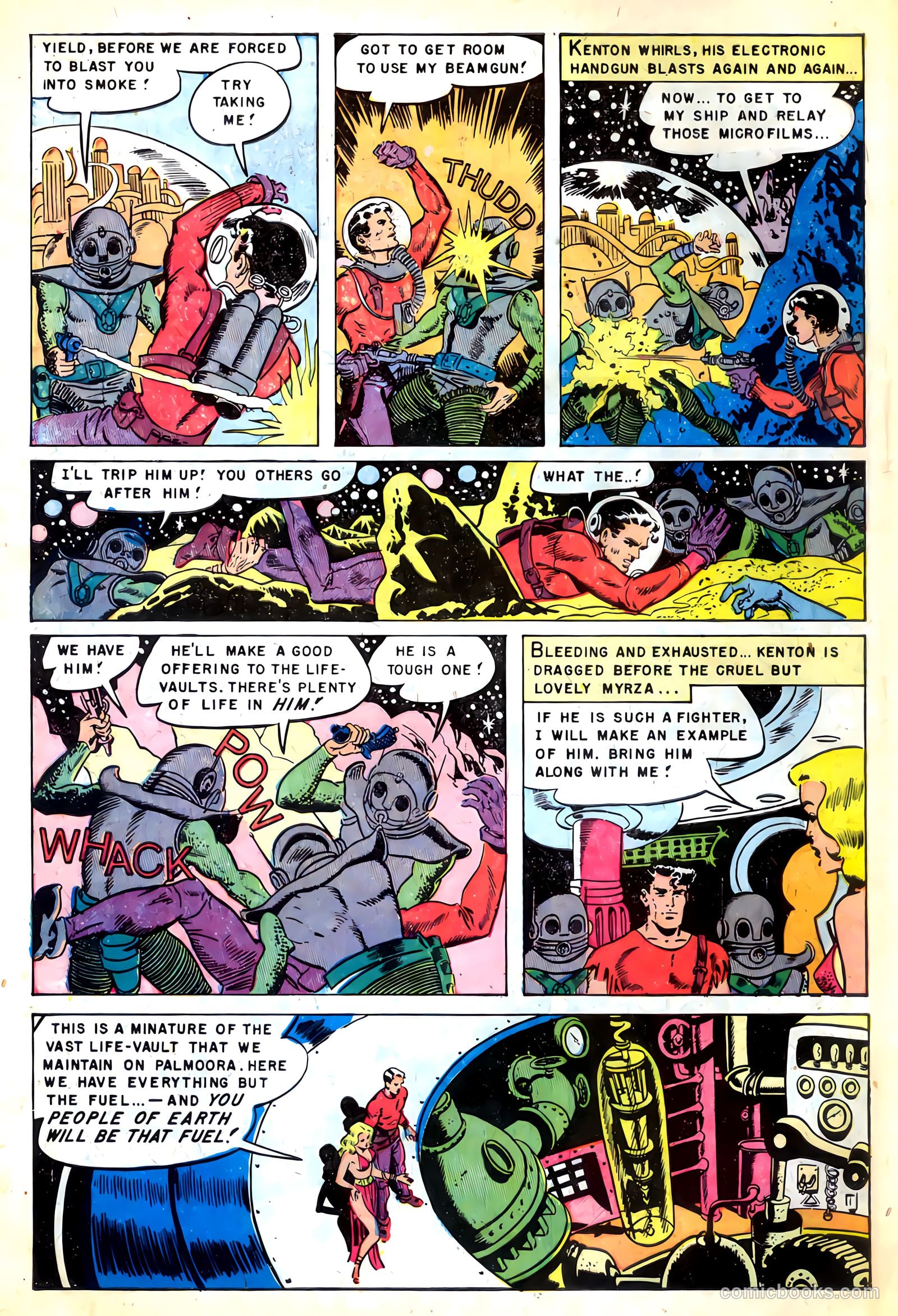 Strange Planets #9 (1958) — page 6 of 36