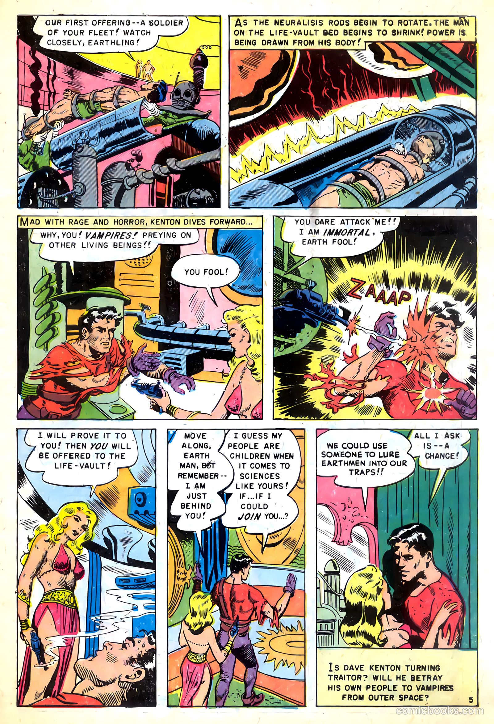 Strange Planets #9 (1958) — page 7 of 36