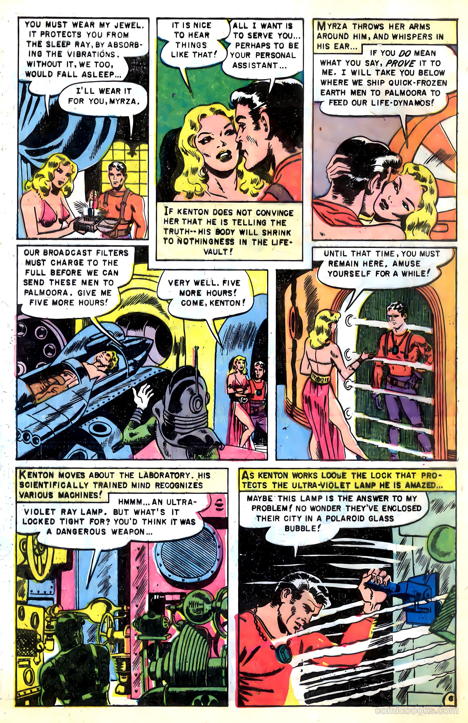 Strange Planets #9 (1958) — page 8 of 36