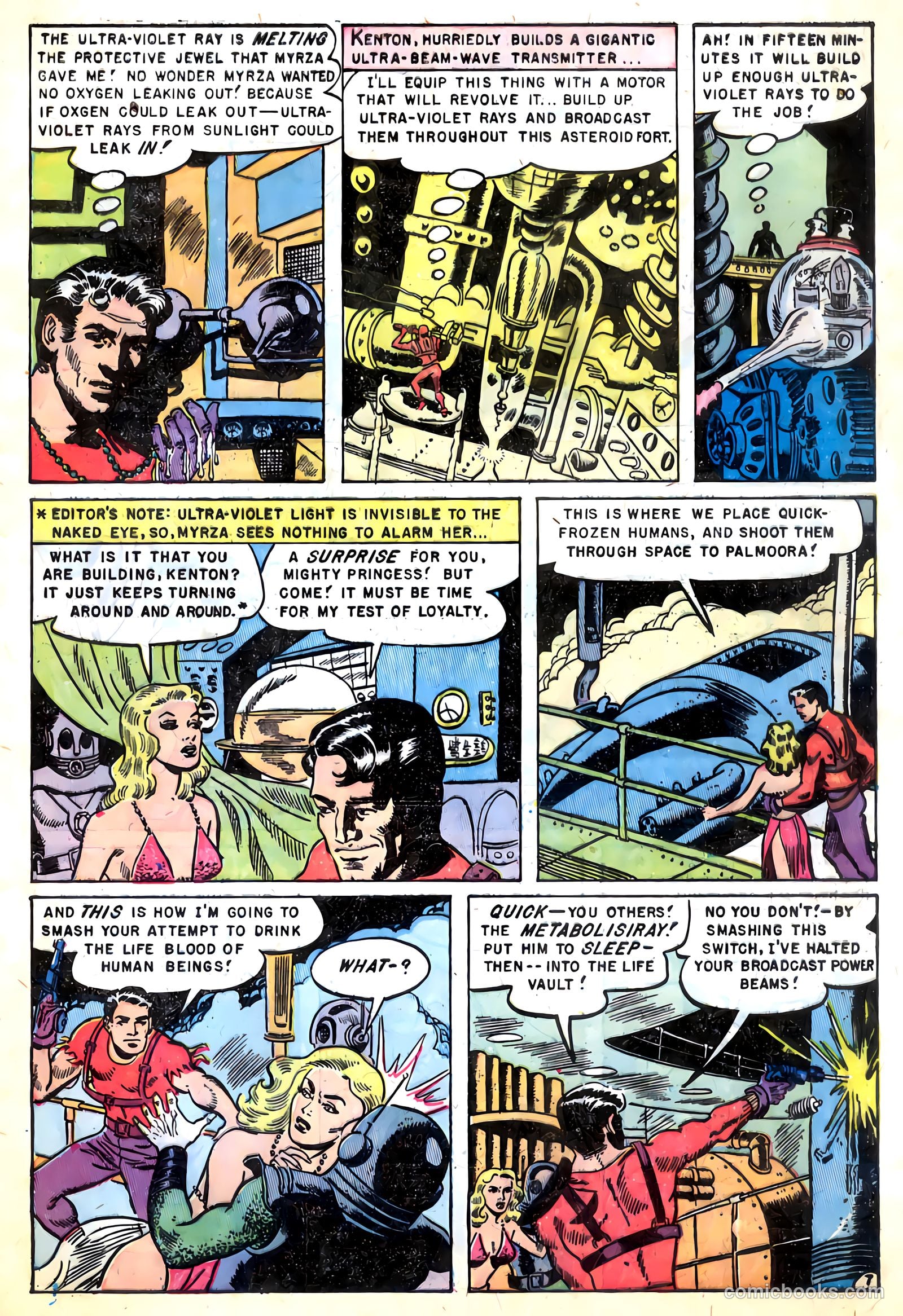 Strange Planets #9 (1958) — page 9 of 36