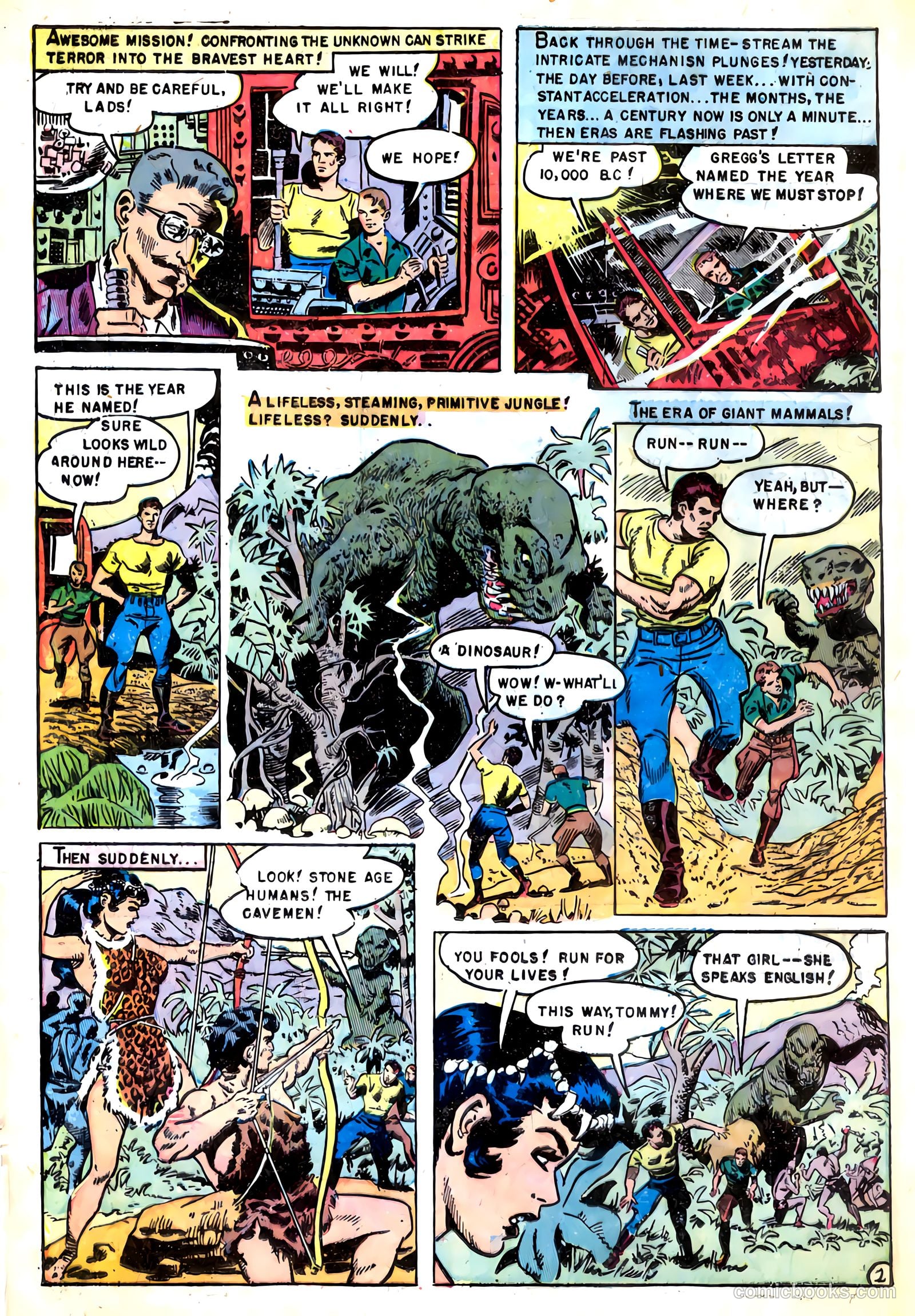 Strange Planets #9 (1958) — page 12 of 36