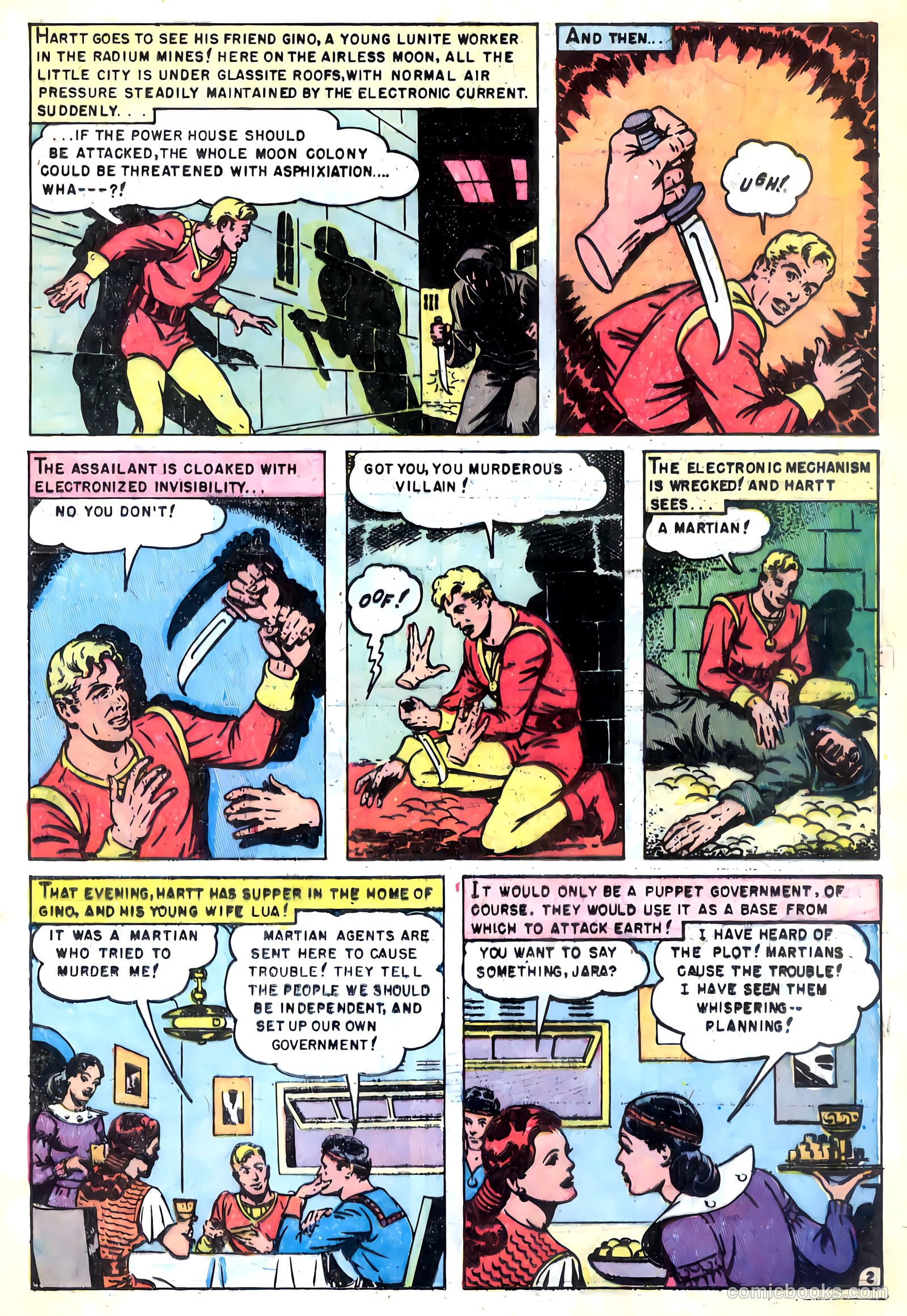 Strange Planets #9 (1958) — page 21 of 36