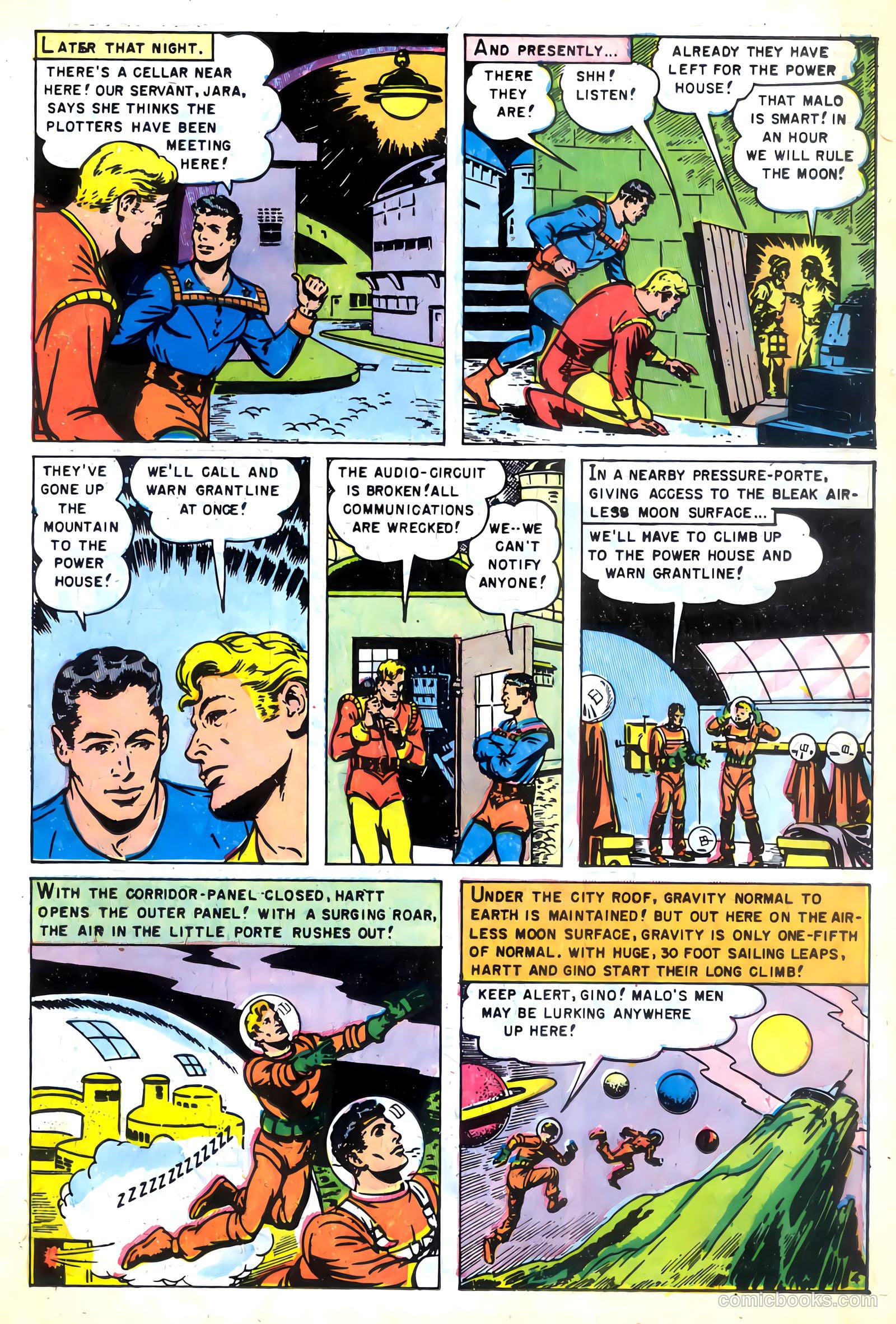 Strange Planets #9 (1958) — page 23 of 36