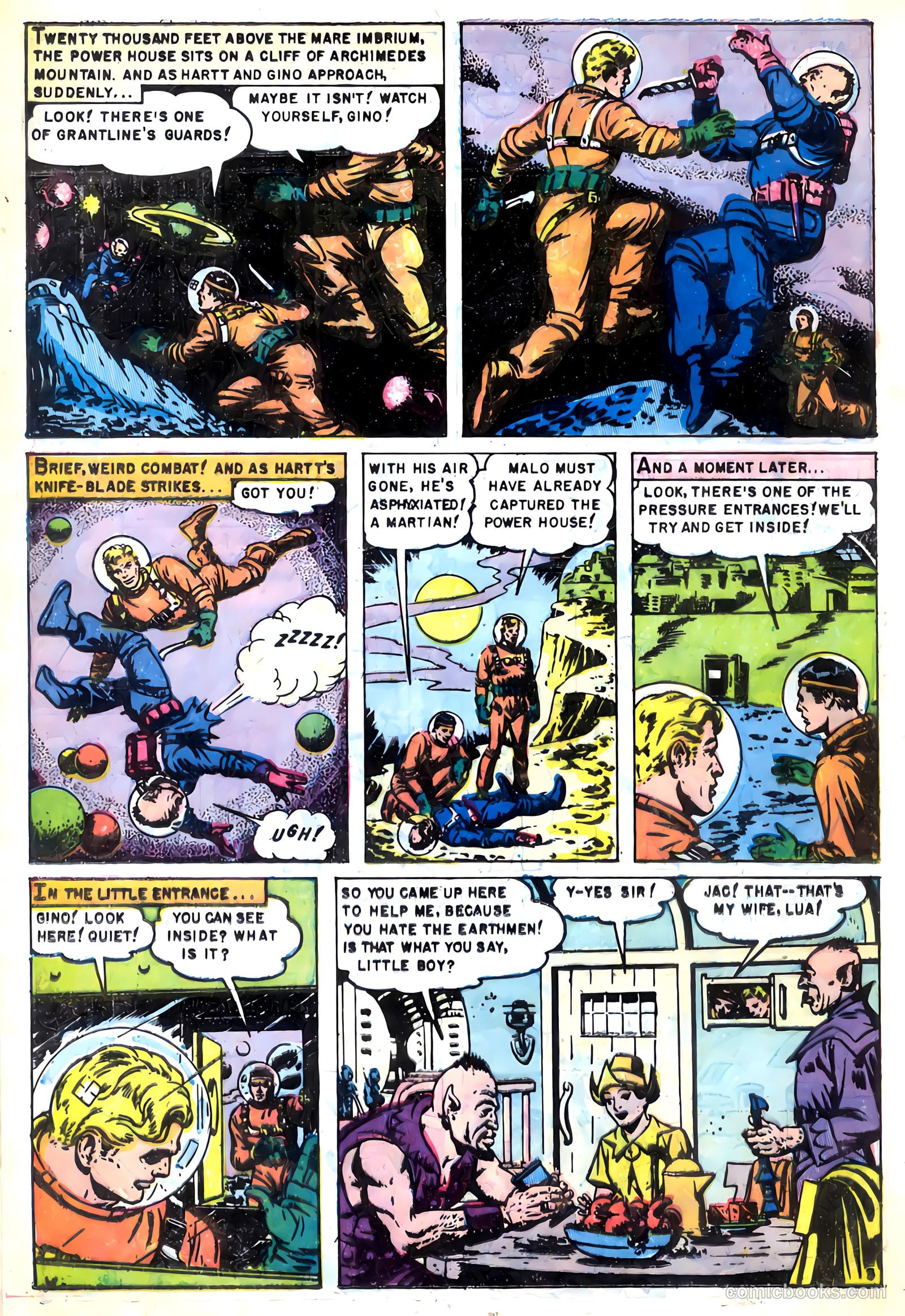 Strange Planets #9 (1958) — page 24 of 36