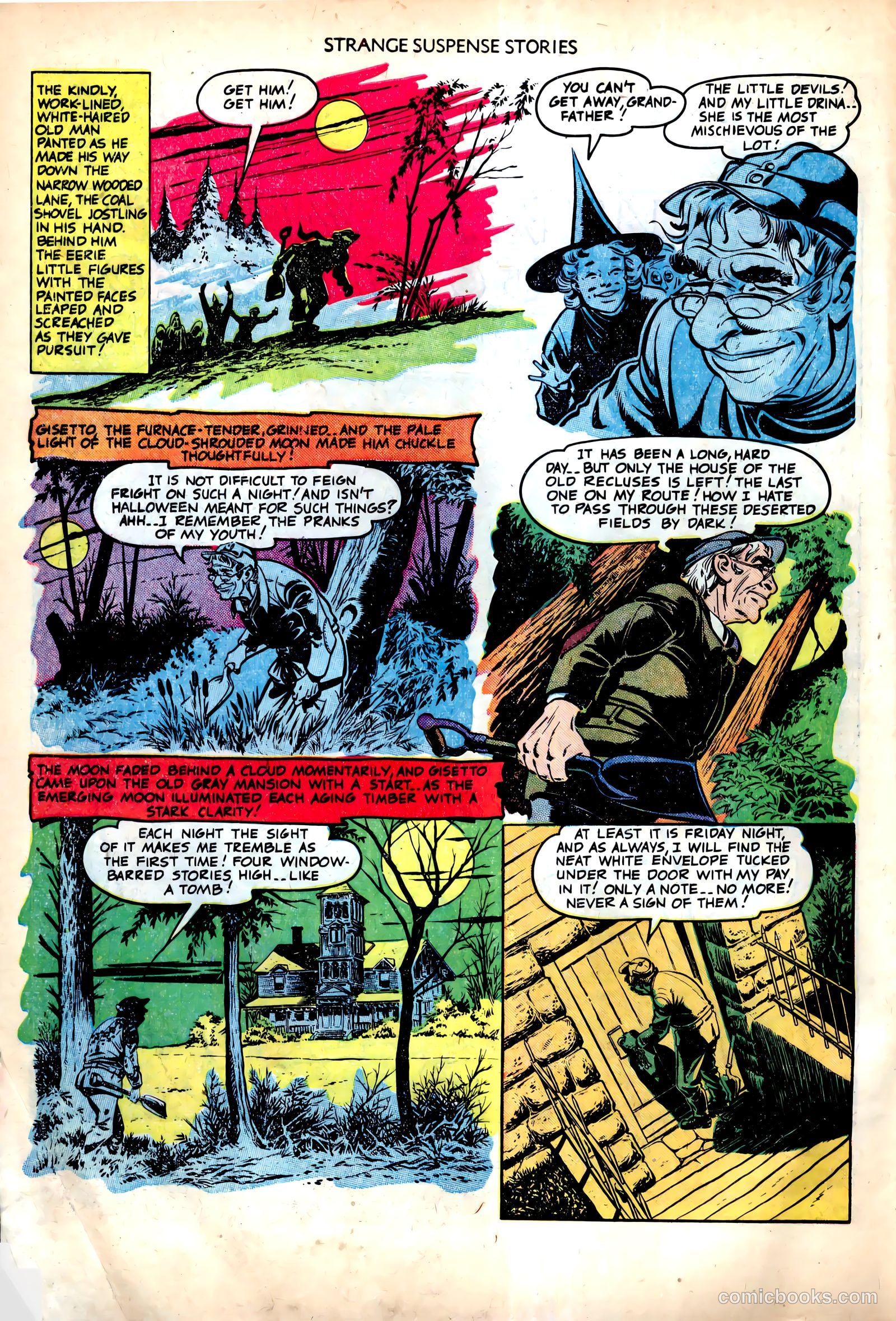 Strange Suspense Stories #1 (1952) — page 4 of 36