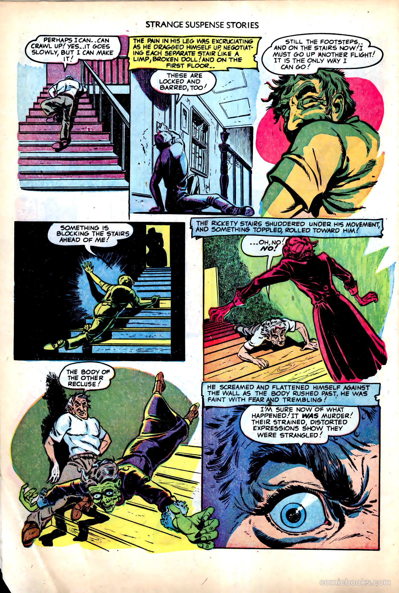 Strange Suspense Stories #1 (1952) — page 8 of 36