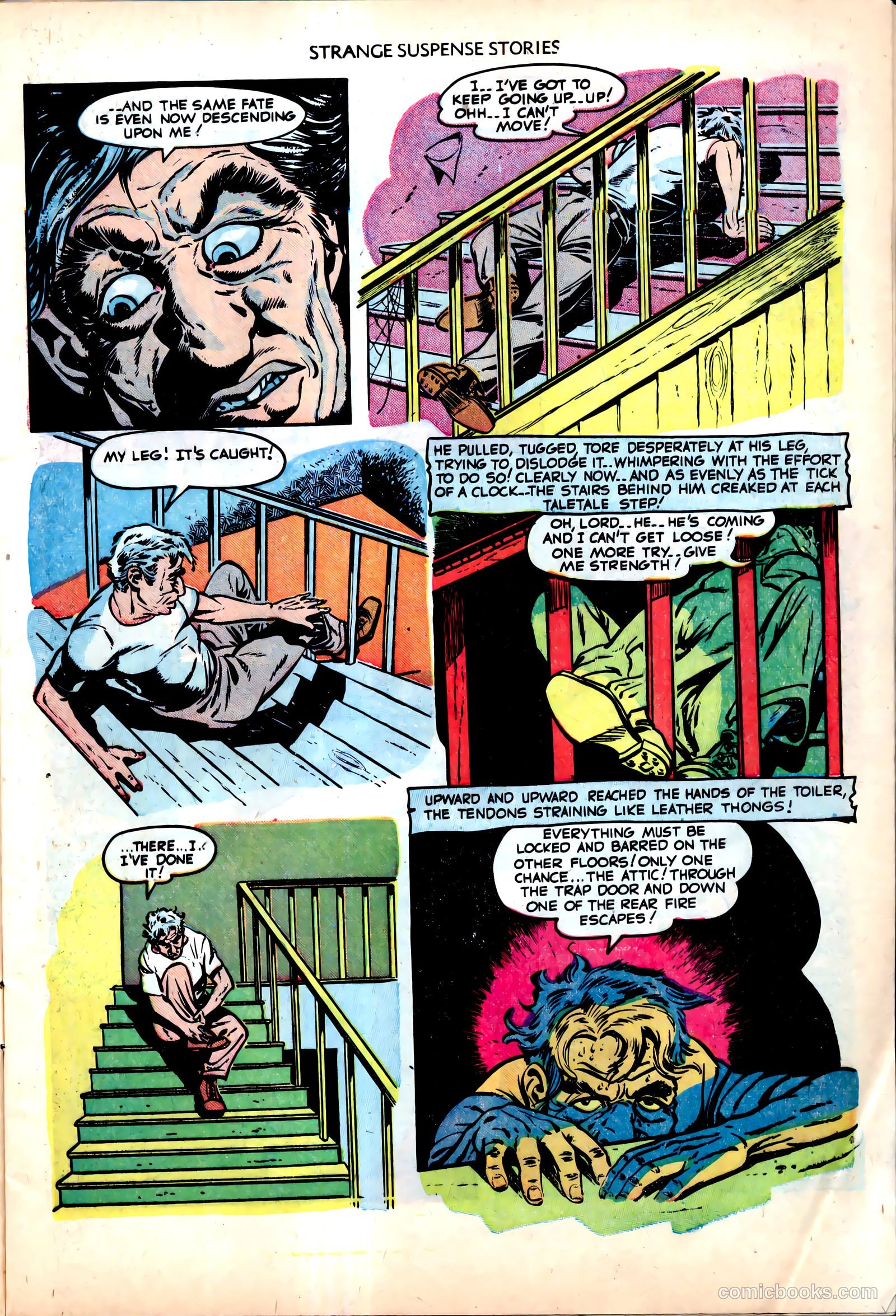 Strange Suspense Stories #1 (1952) — page 9 of 36