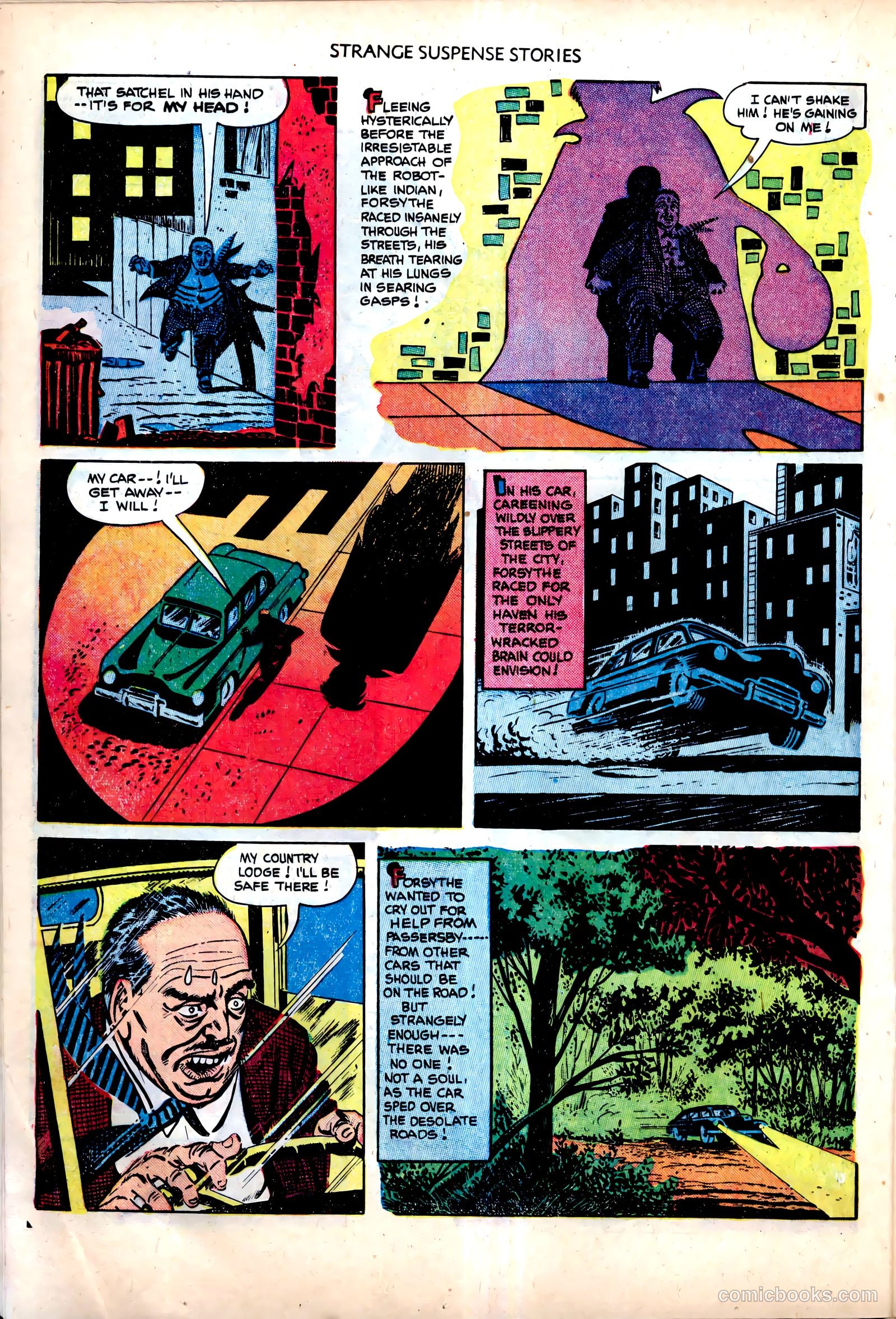 Strange Suspense Stories #1 (1952) — page 20 of 36