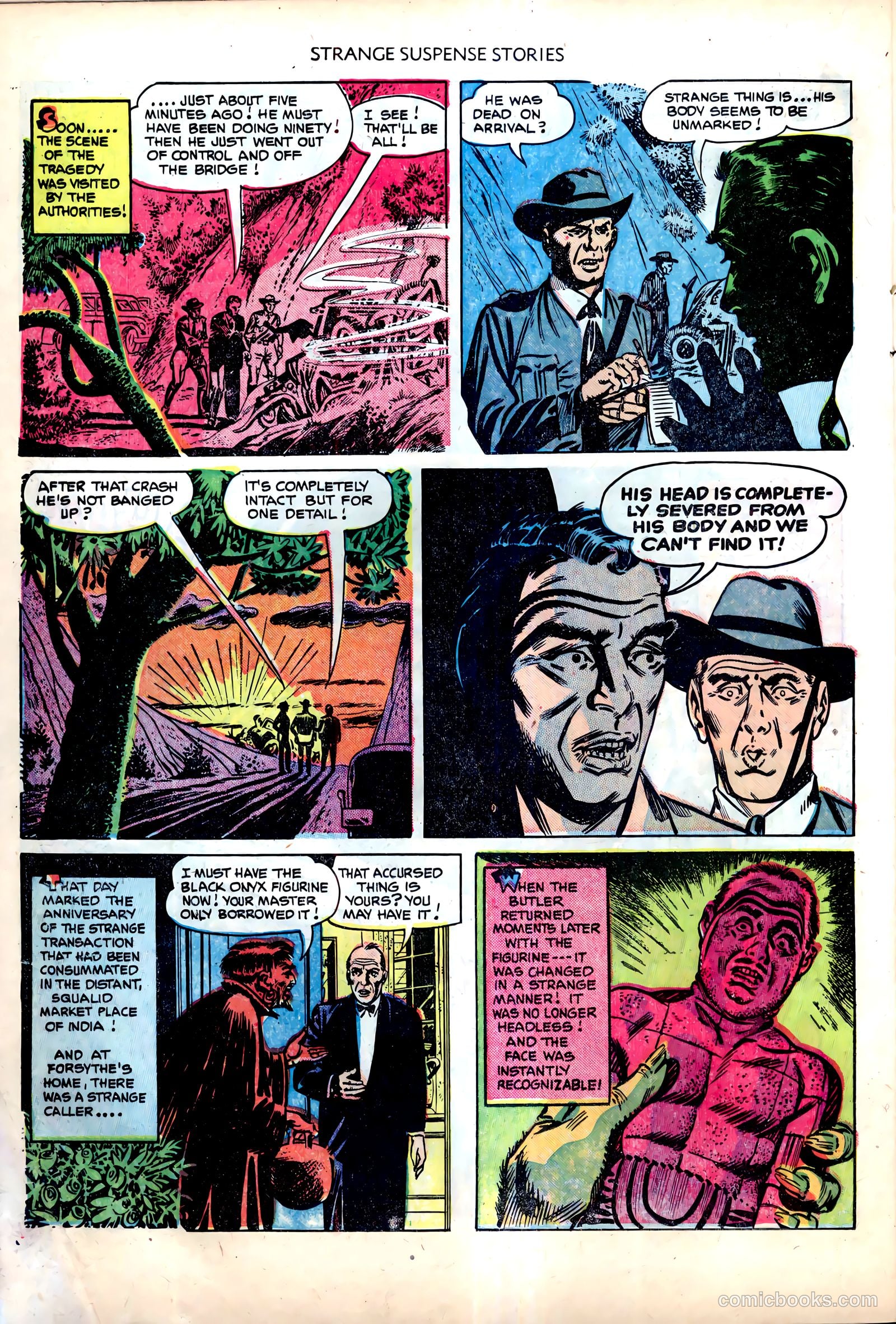 Strange Suspense Stories #1 (1952) — page 22 of 36