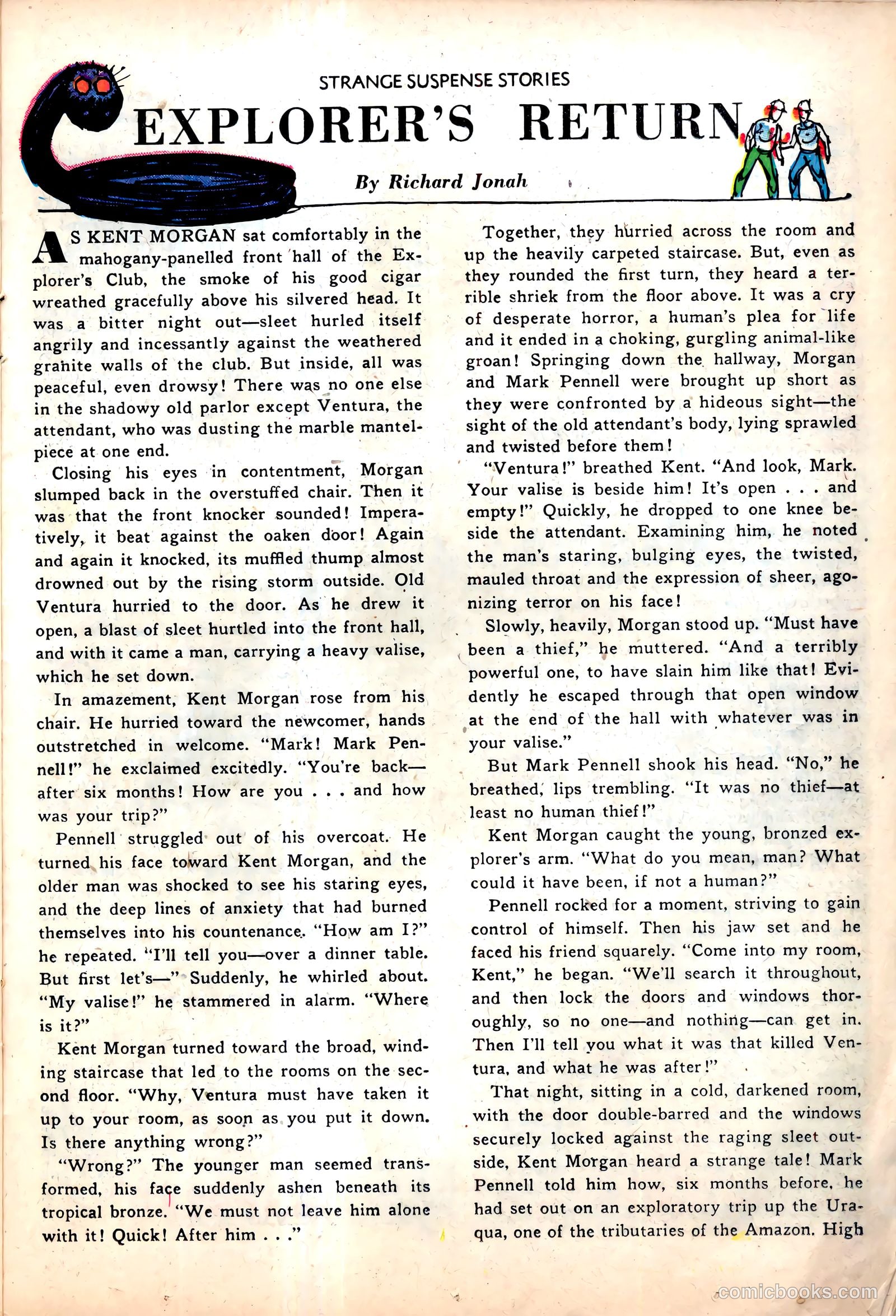 Strange Suspense Stories #1 (1952) — page 23 of 36