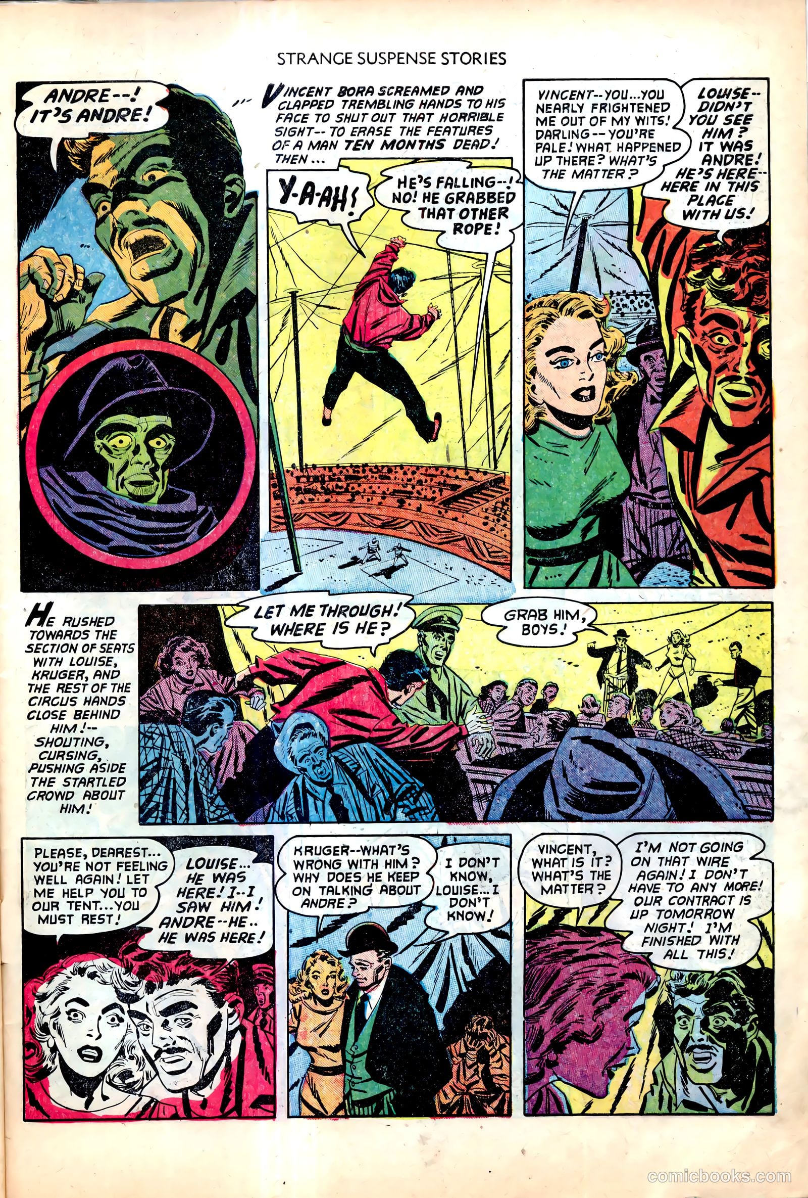 Strange Suspense Stories #1 (1952) — page 31 of 36