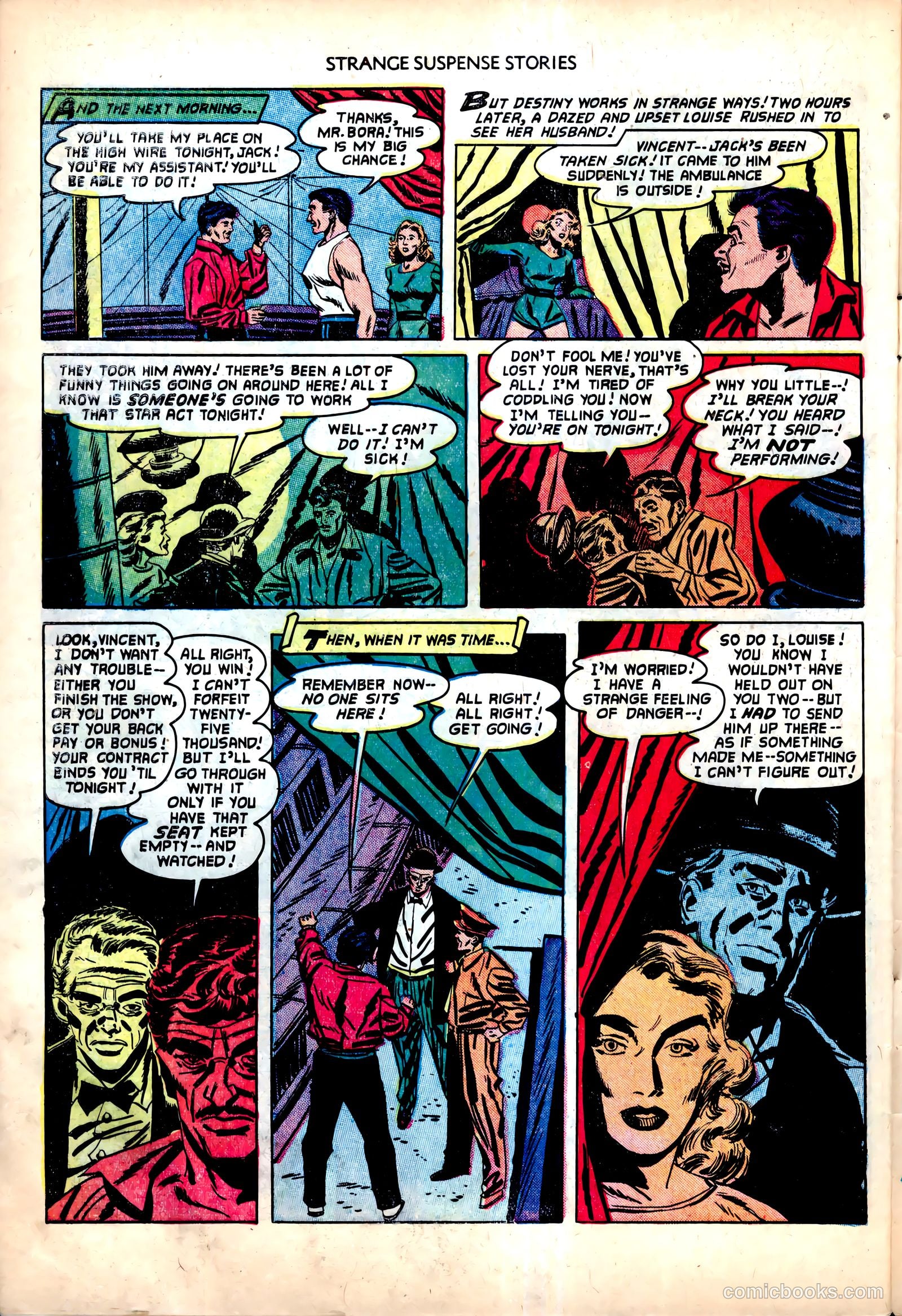 Strange Suspense Stories #1 (1952) — page 32 of 36