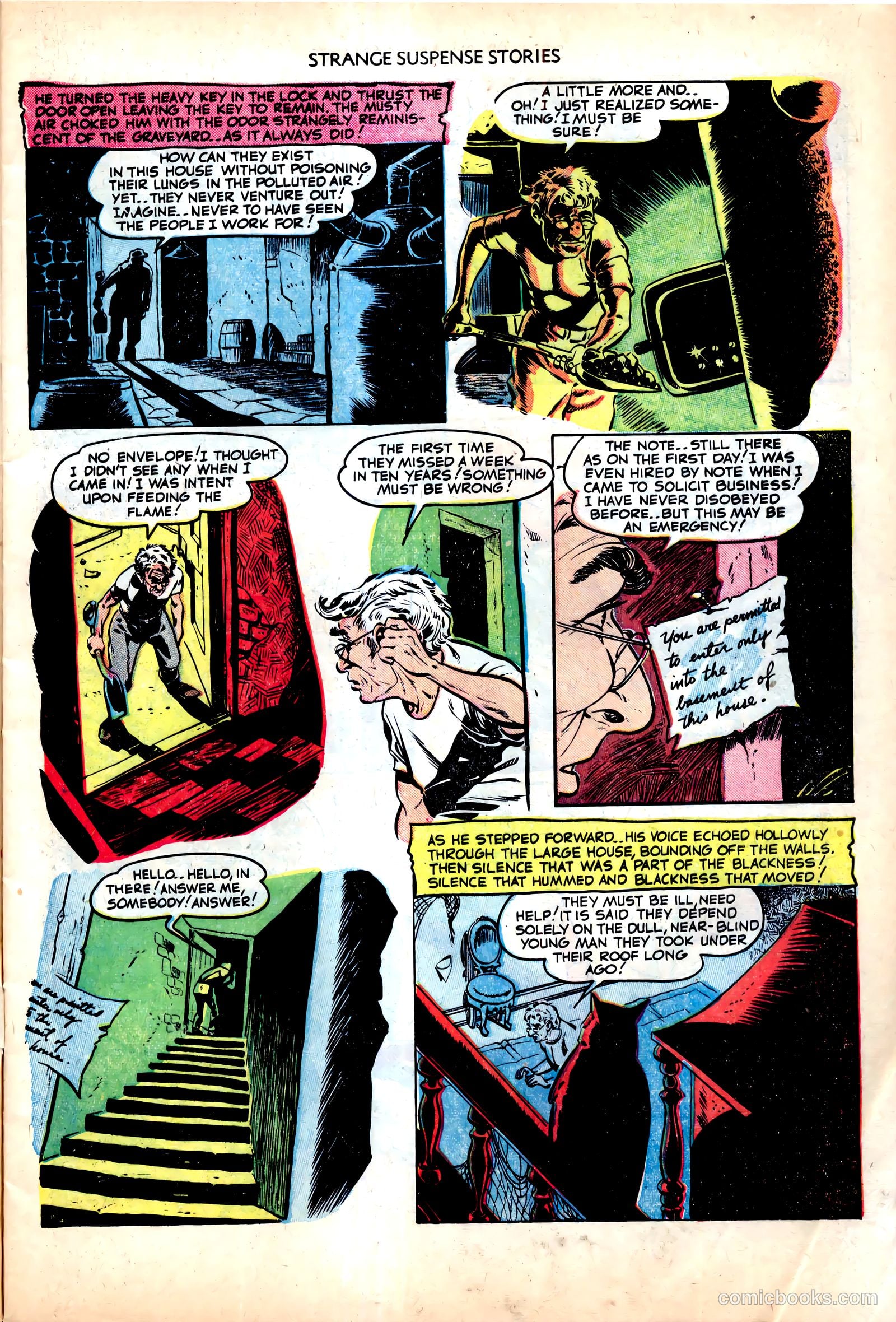 Strange Suspense Stories #1 (1967) — page 5 of 36