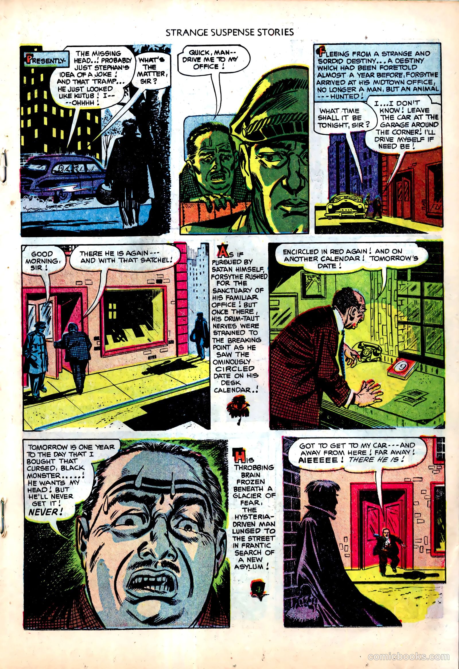 Strange Suspense Stories #1 (1967) — page 19 of 36