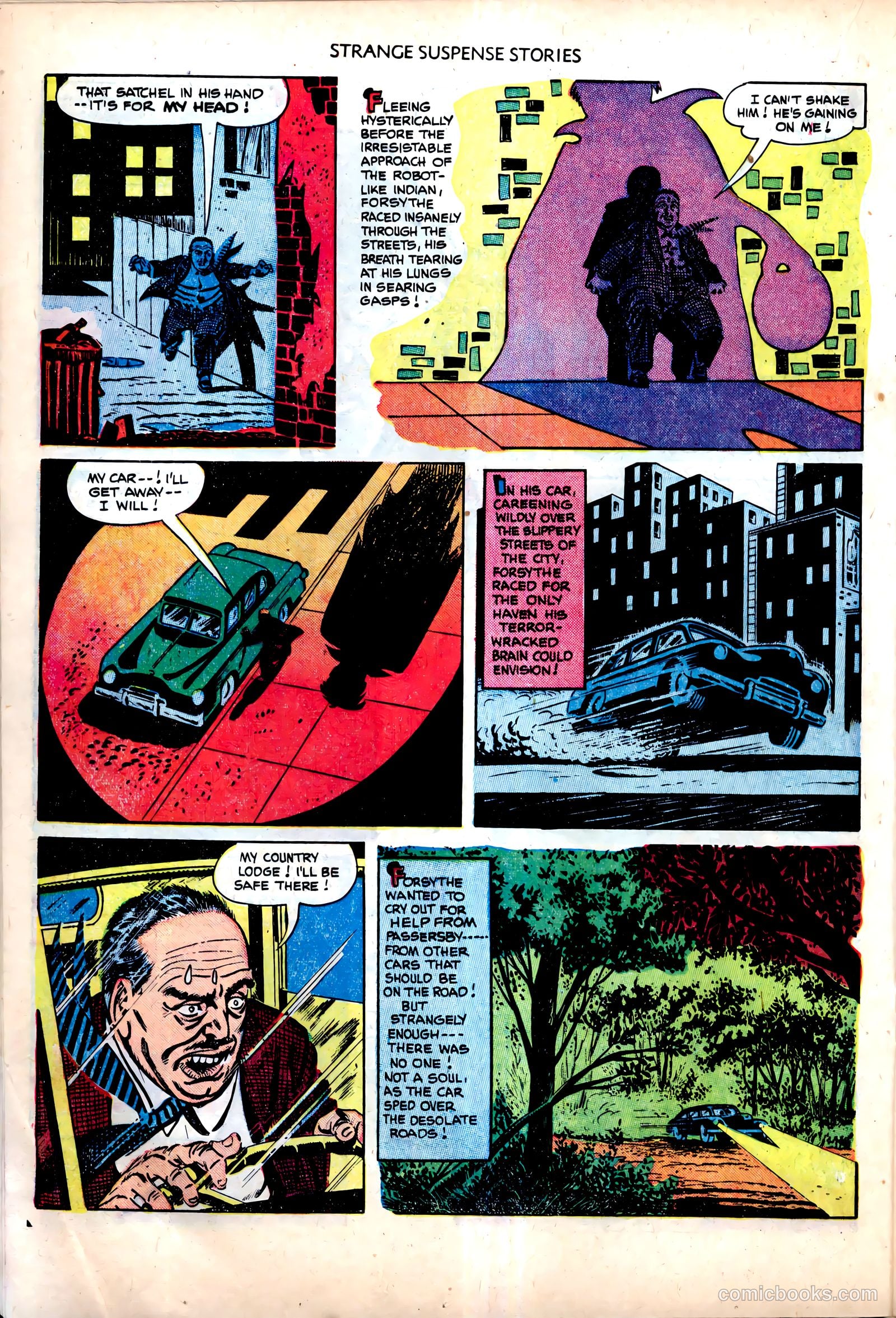 Strange Suspense Stories #1 (1967) — page 20 of 36