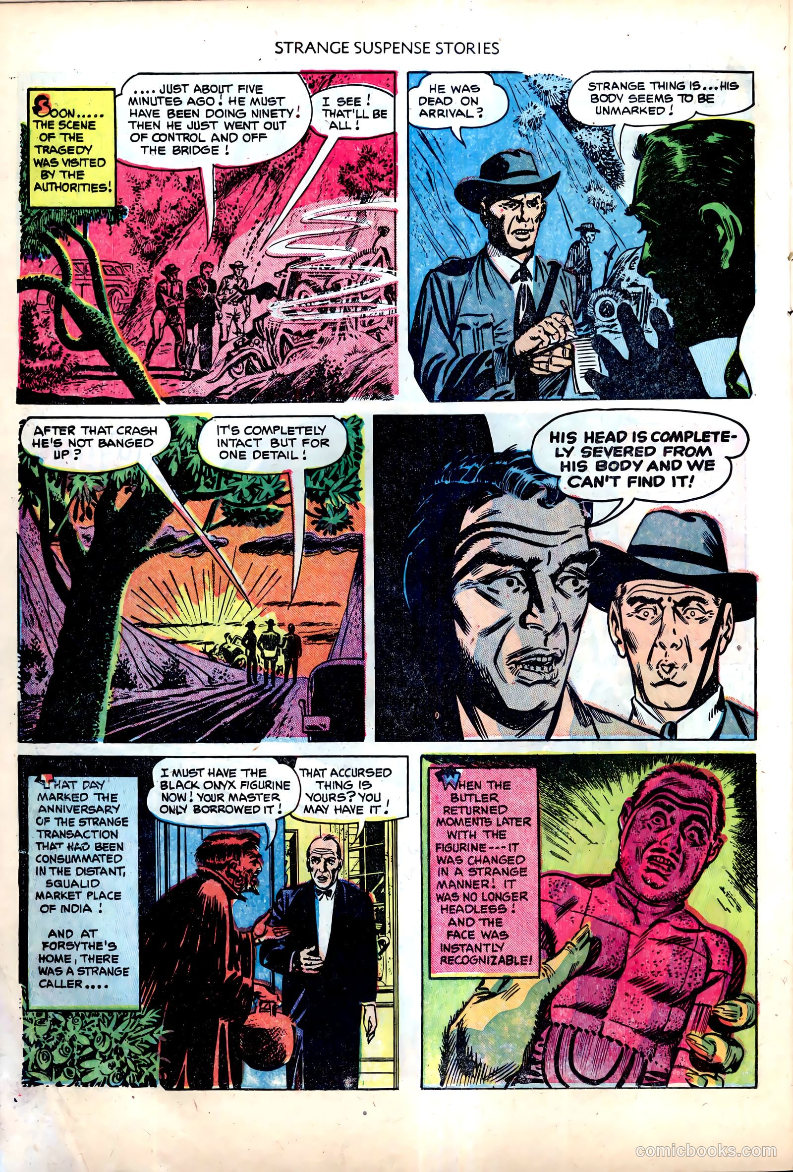 Strange Suspense Stories #1 (1967) — page 22 of 36