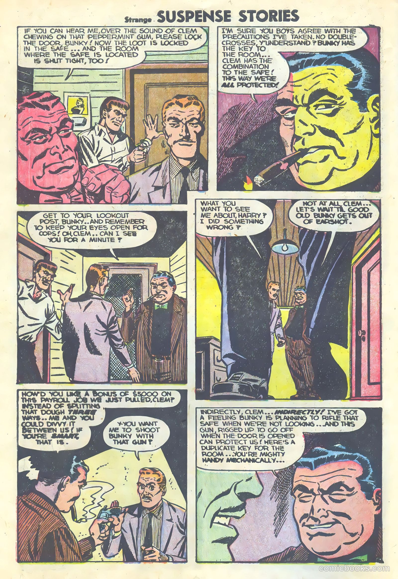 Strange Suspense Stories #16 (1954) — page 10 of 36
