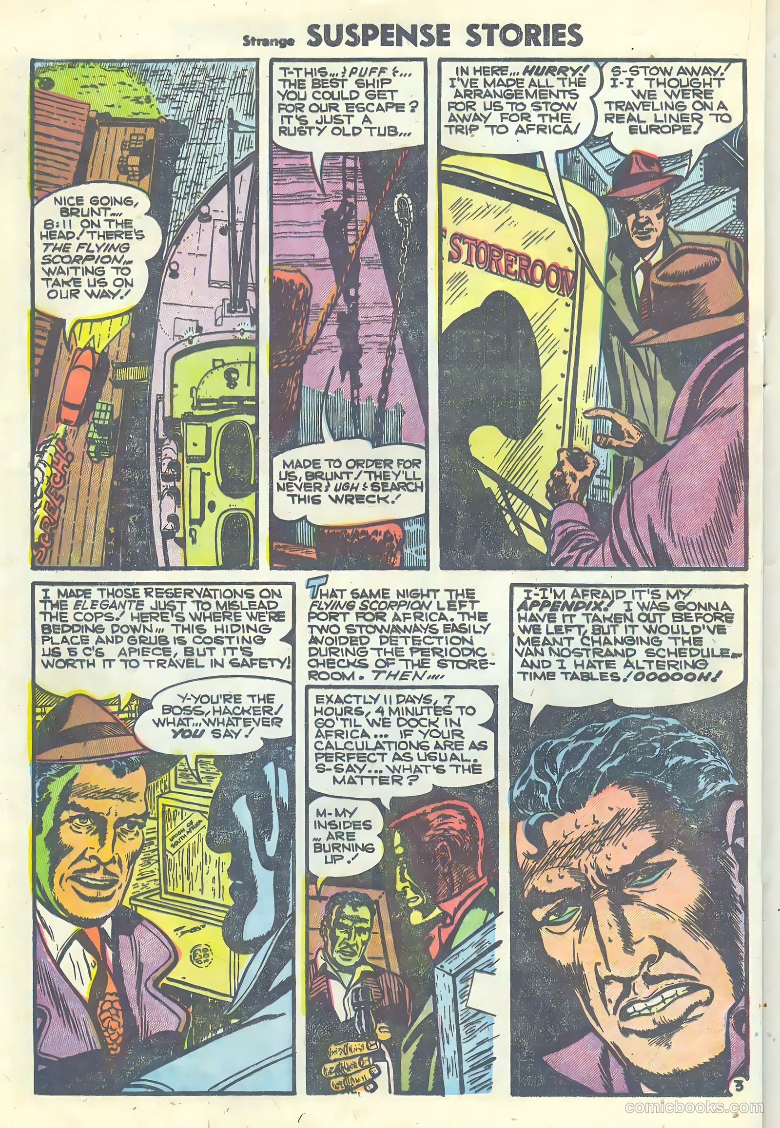 Strange Suspense Stories #16 (1954) — page 20 of 36