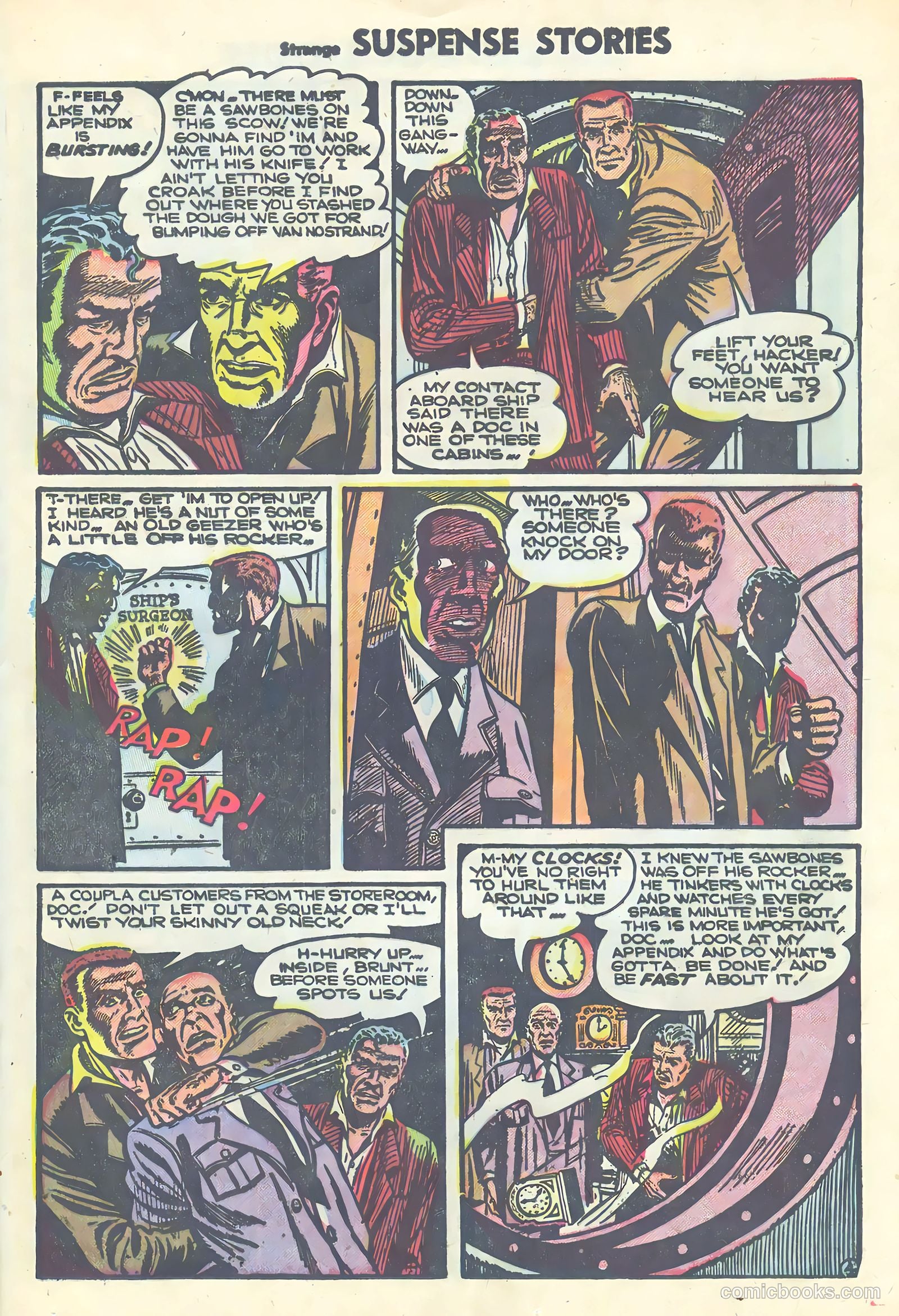 Strange Suspense Stories #16 (1954) — page 21 of 36