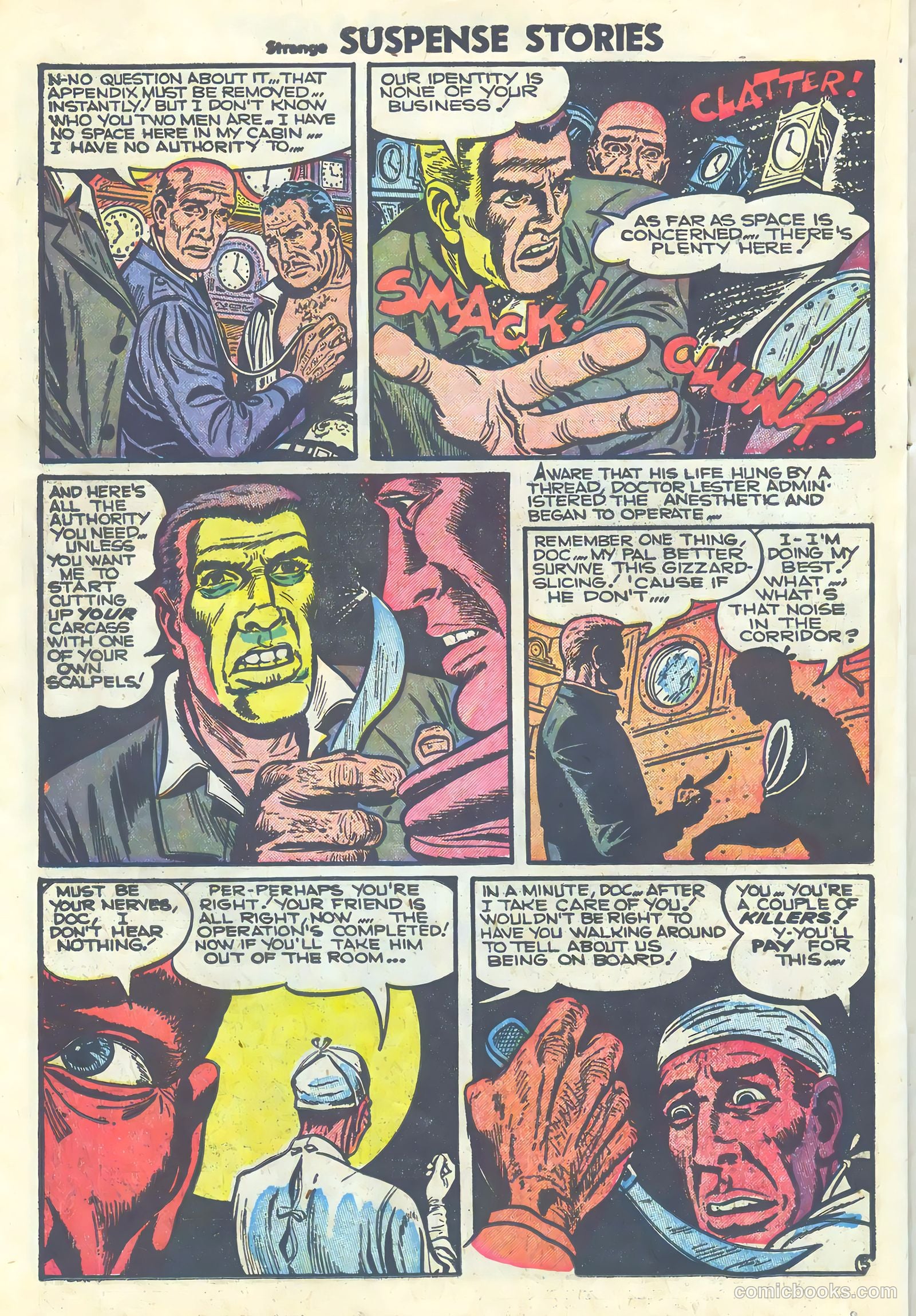 Strange Suspense Stories #16 (1954) — page 22 of 36