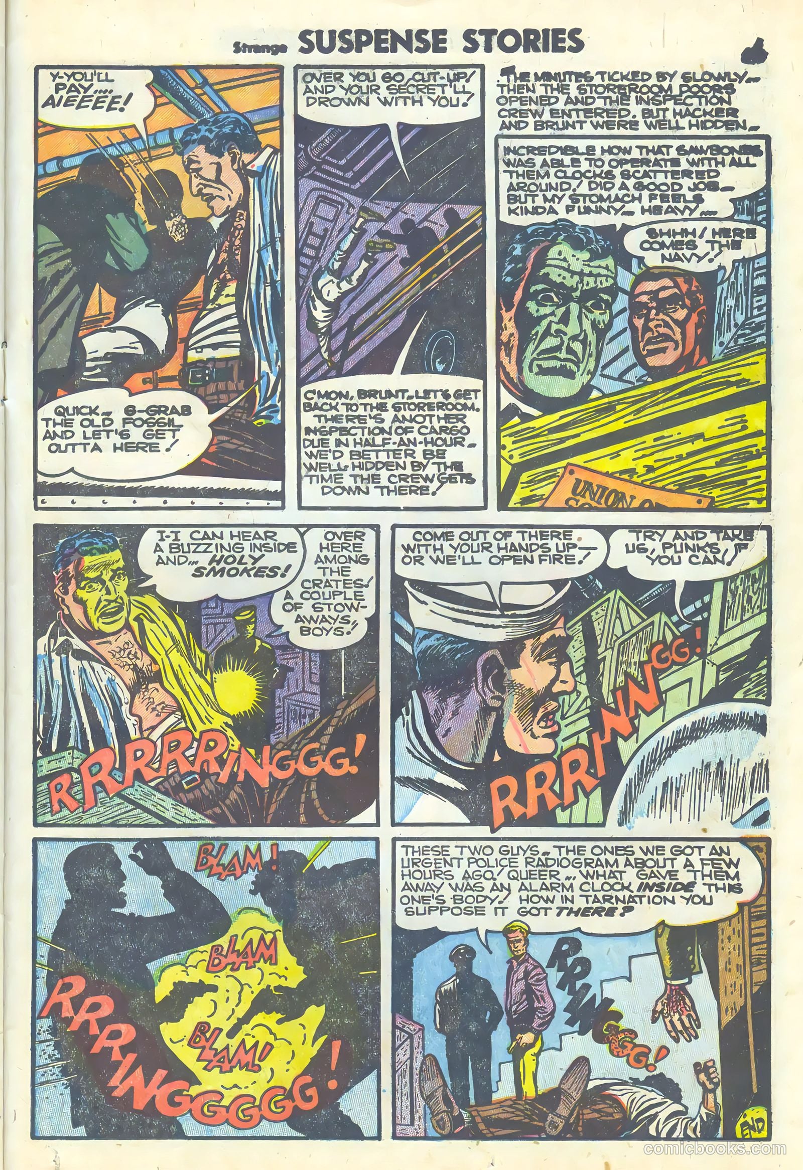 Strange Suspense Stories #16 (1954) — page 23 of 36