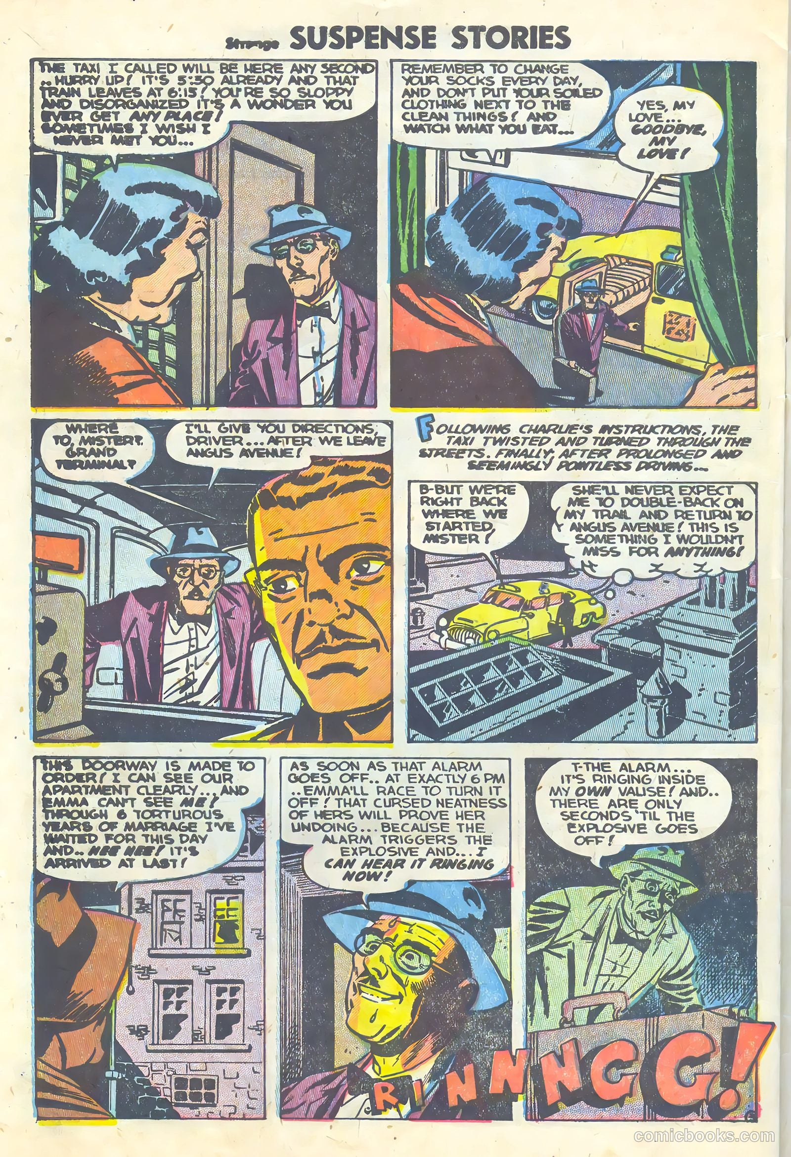 Strange Suspense Stories #16 (1954) — page 30 of 36