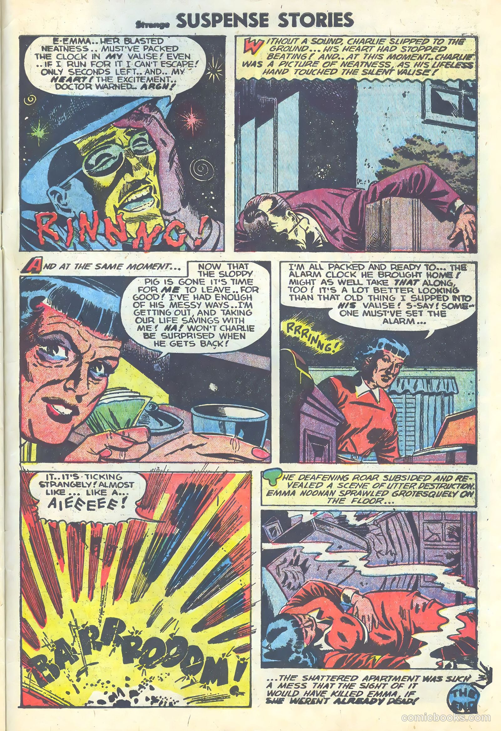 Strange Suspense Stories #16 (1954) — page 31 of 36