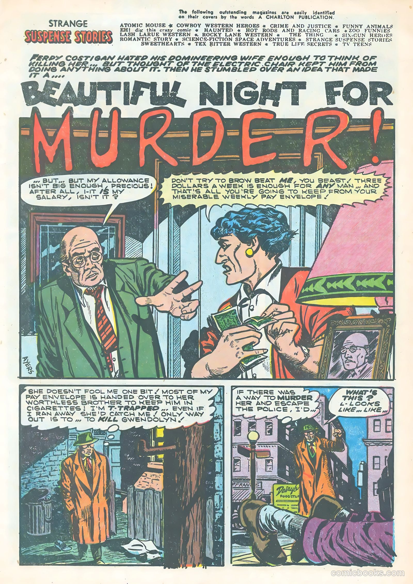 Strange Suspense Stories #17 (1954) — page 3 of 36