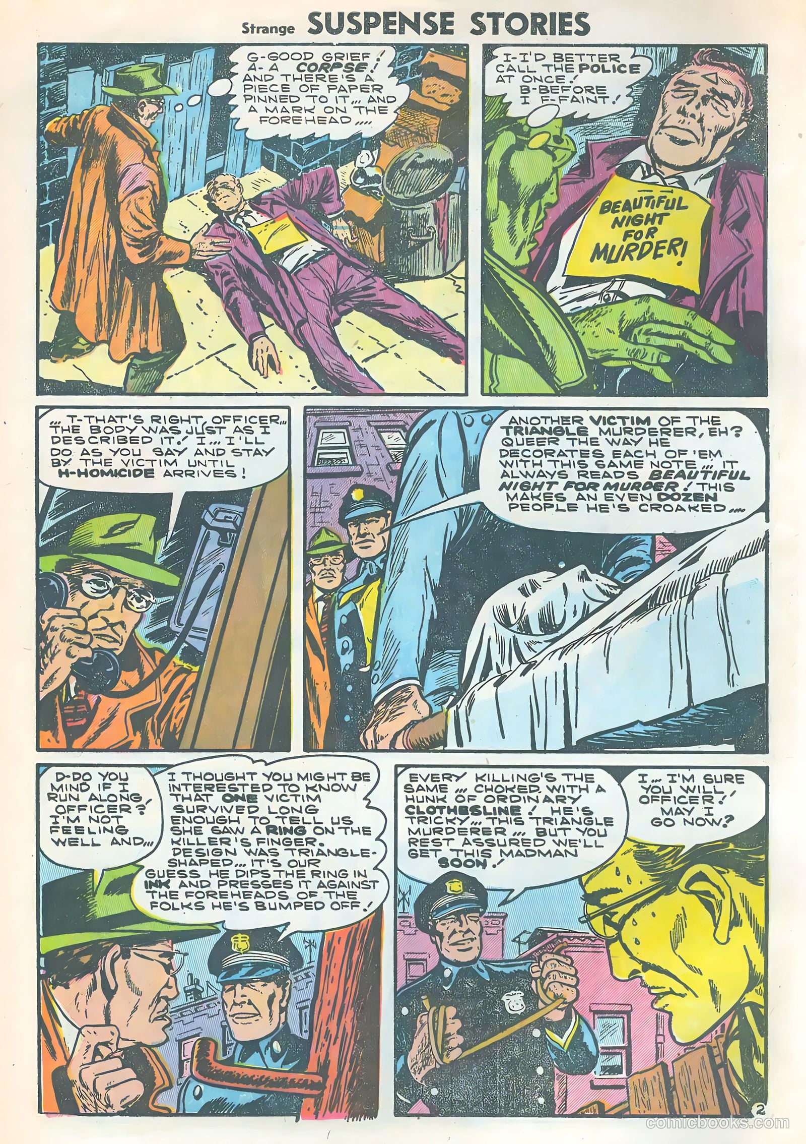 Strange Suspense Stories #17 (1954) — page 4 of 36