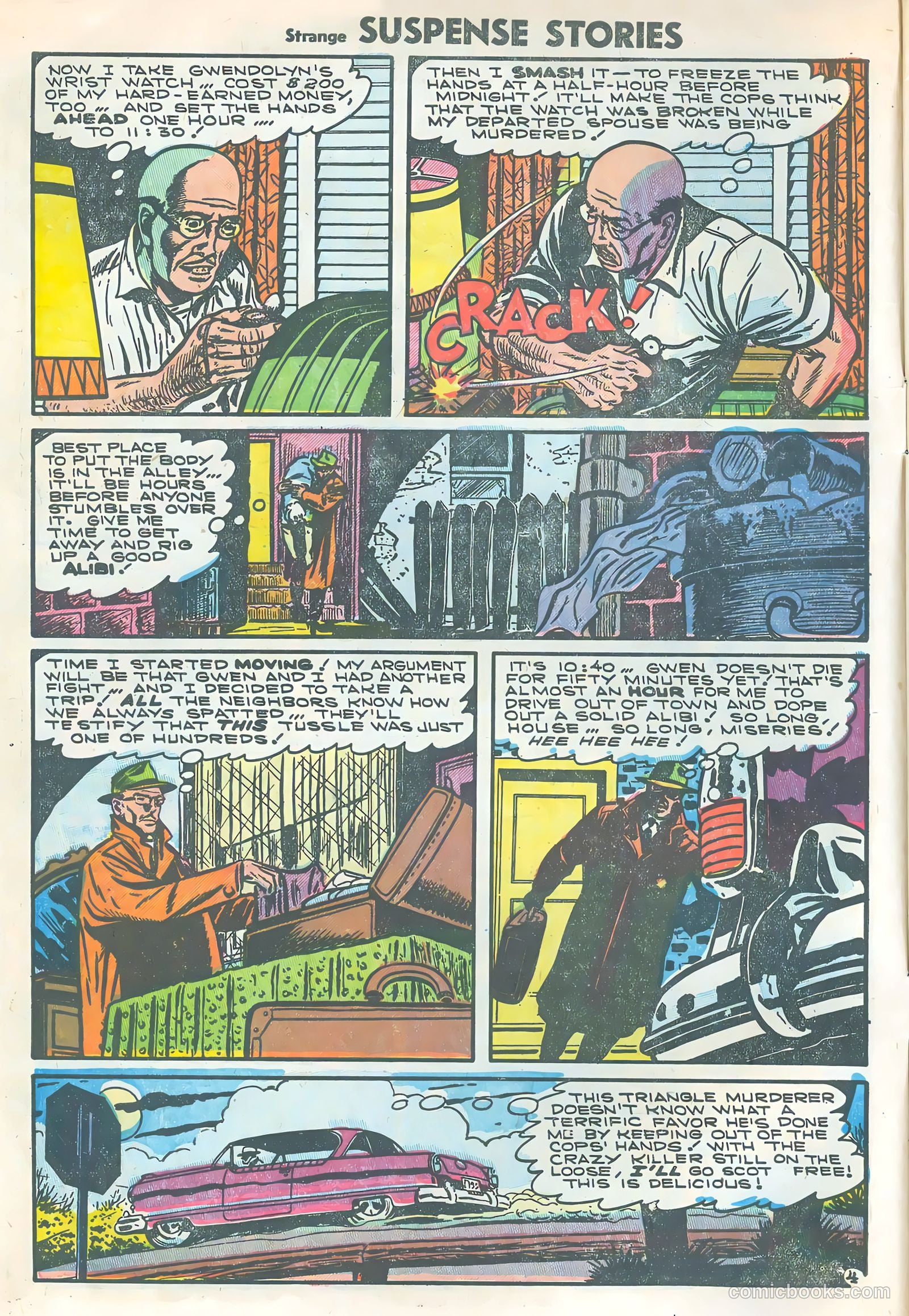 Strange Suspense Stories #17 (1954) — page 6 of 36