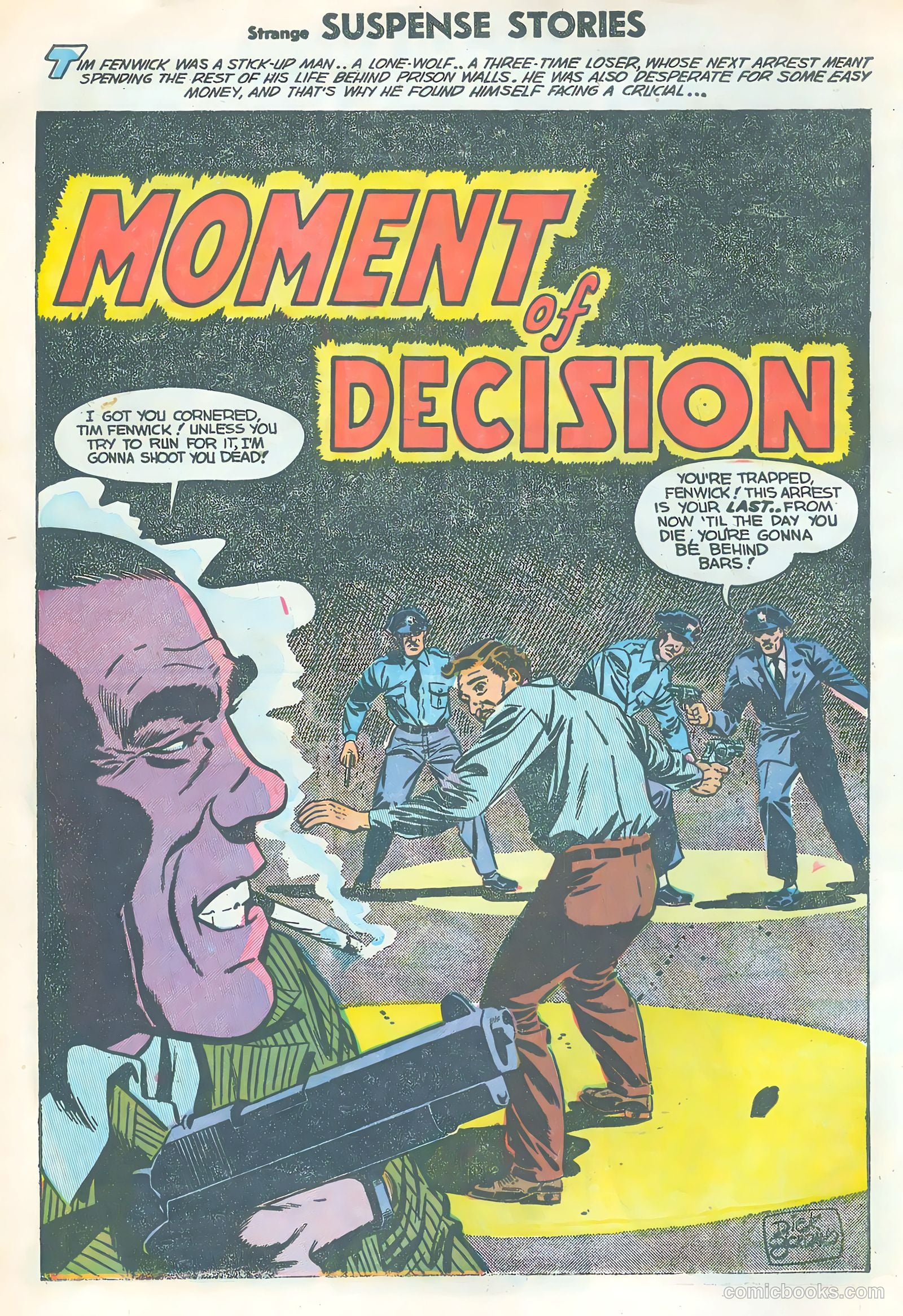 Strange Suspense Stories #17 (1954) — page 8 of 36
