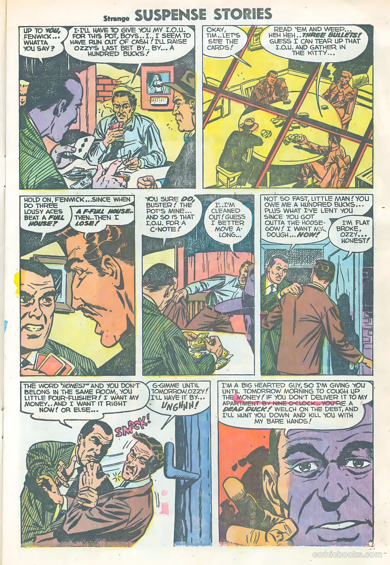Strange Suspense Stories #17 (1954) — page 9 of 36