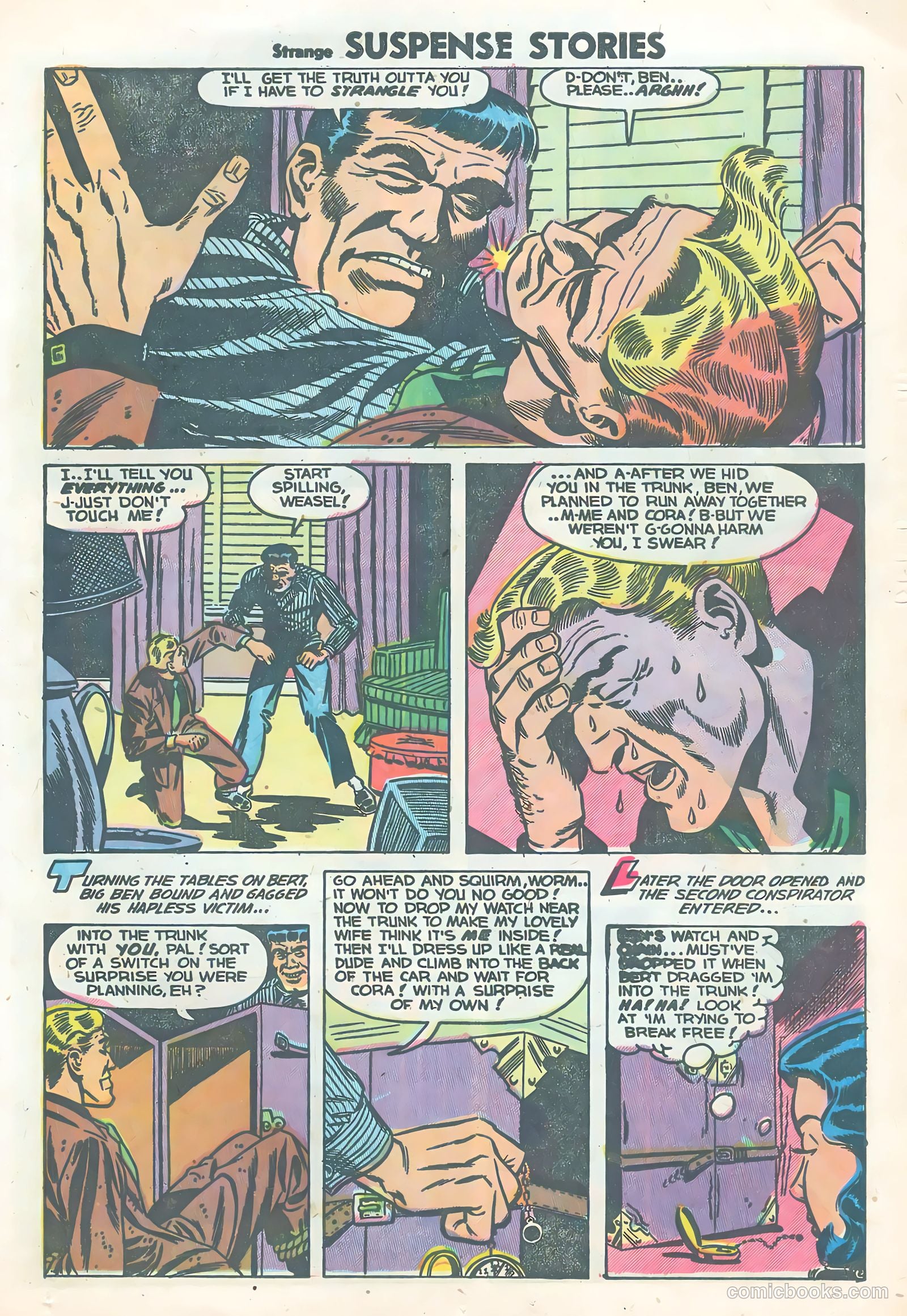 Strange Suspense Stories #17 (1954) — page 21 of 36