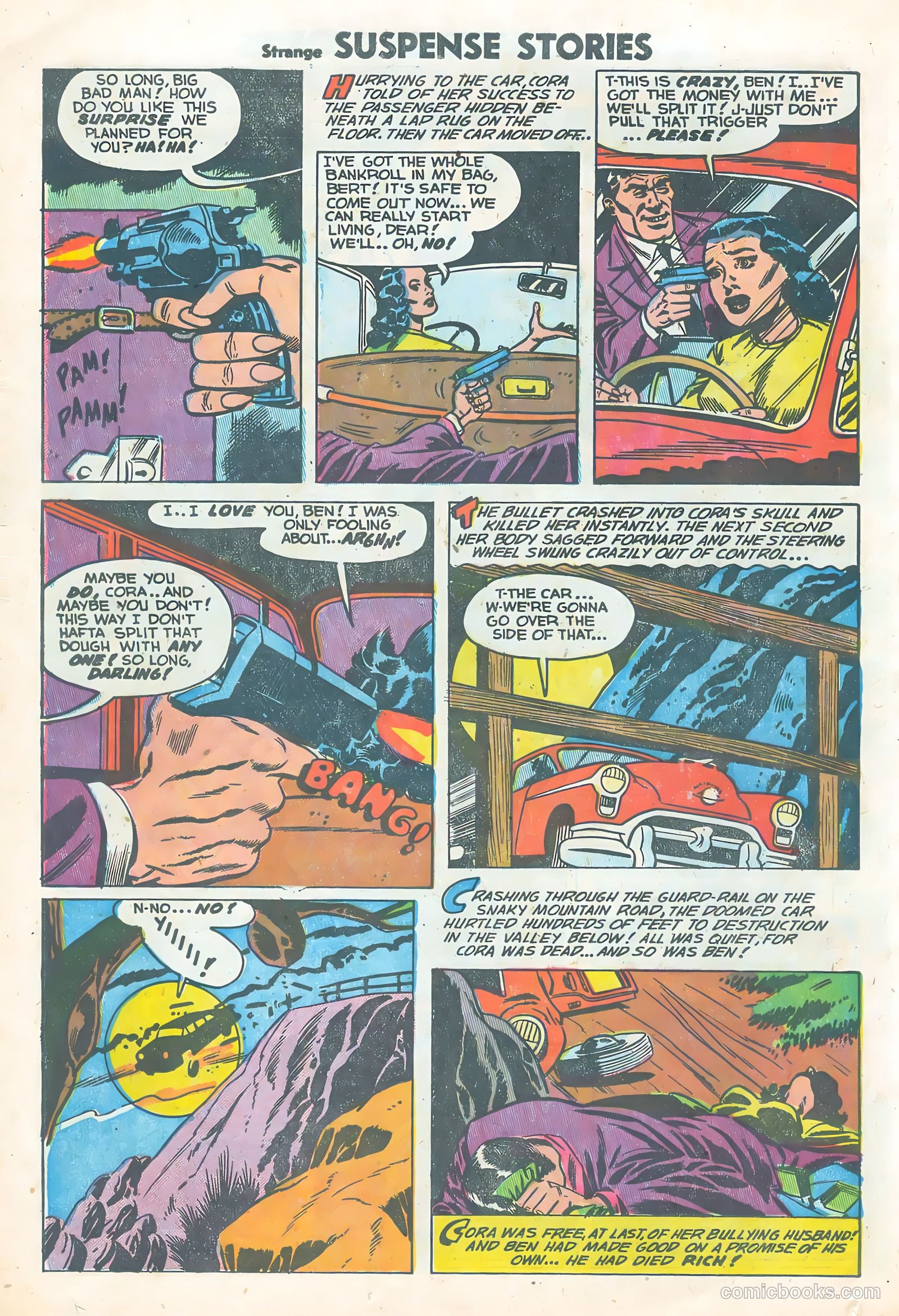 Strange Suspense Stories #17 (1954) — page 22 of 36