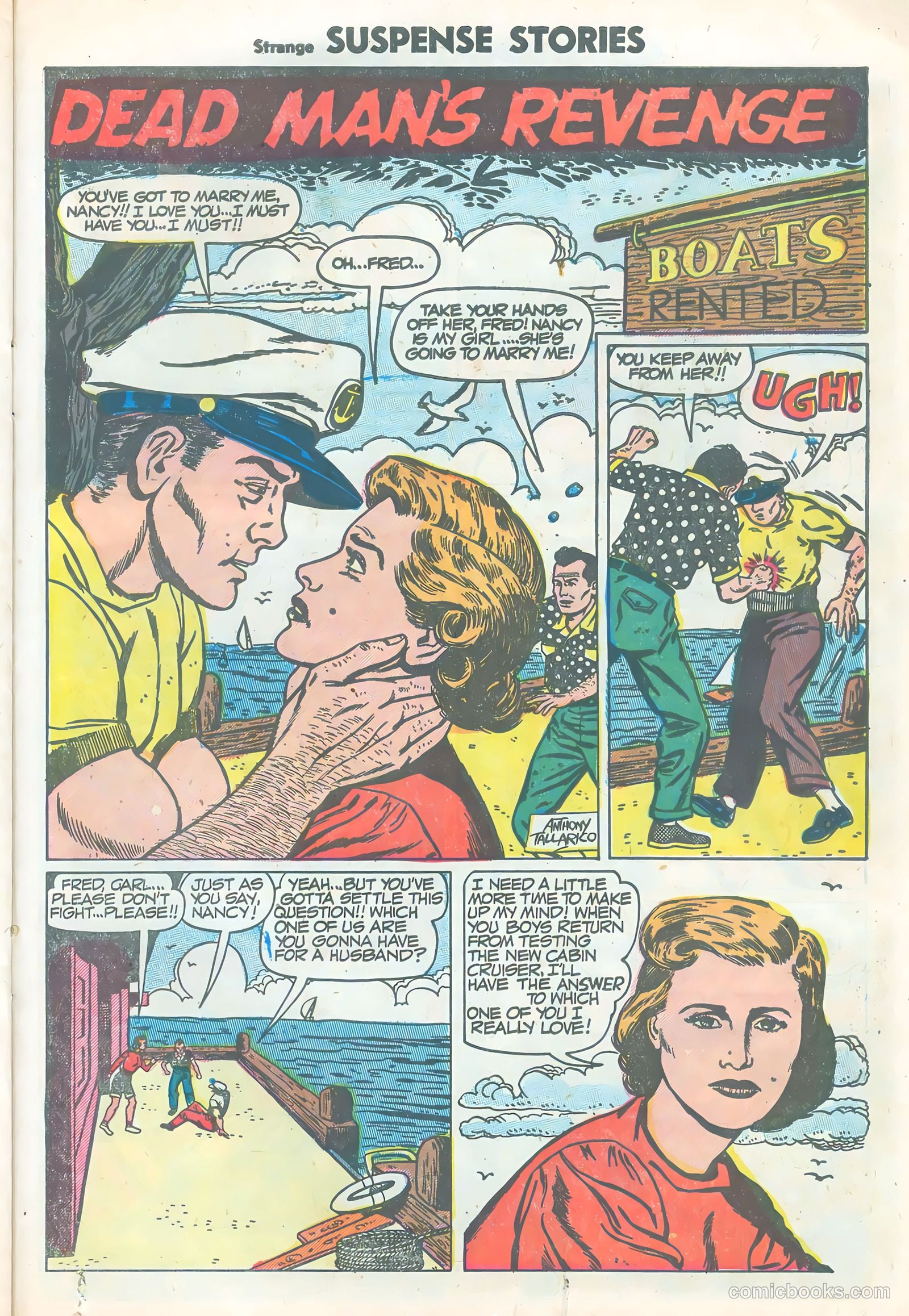 Strange Suspense Stories #17 (1954) — page 23 of 36
