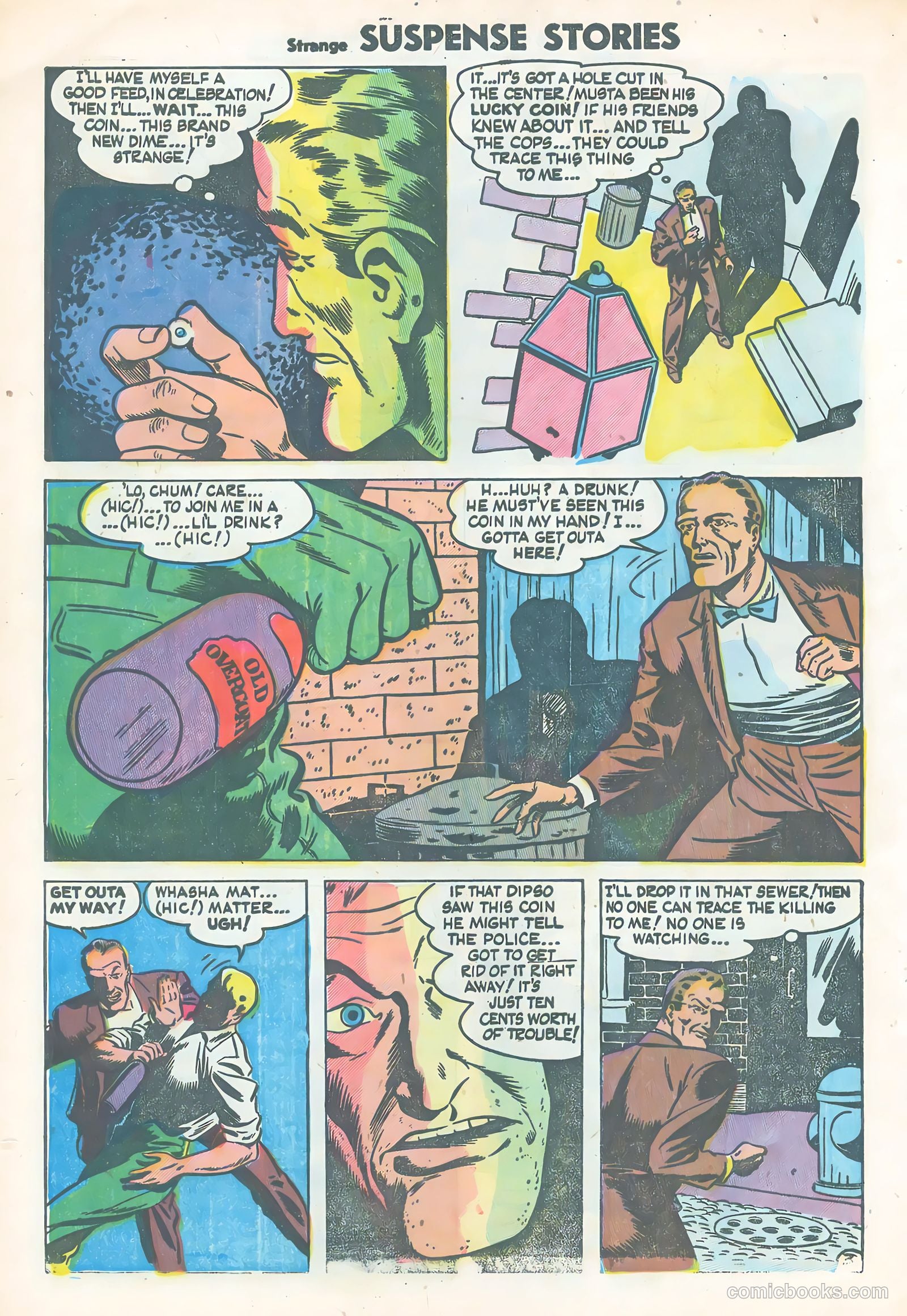 Strange Suspense Stories #17 (1954) — page 28 of 36