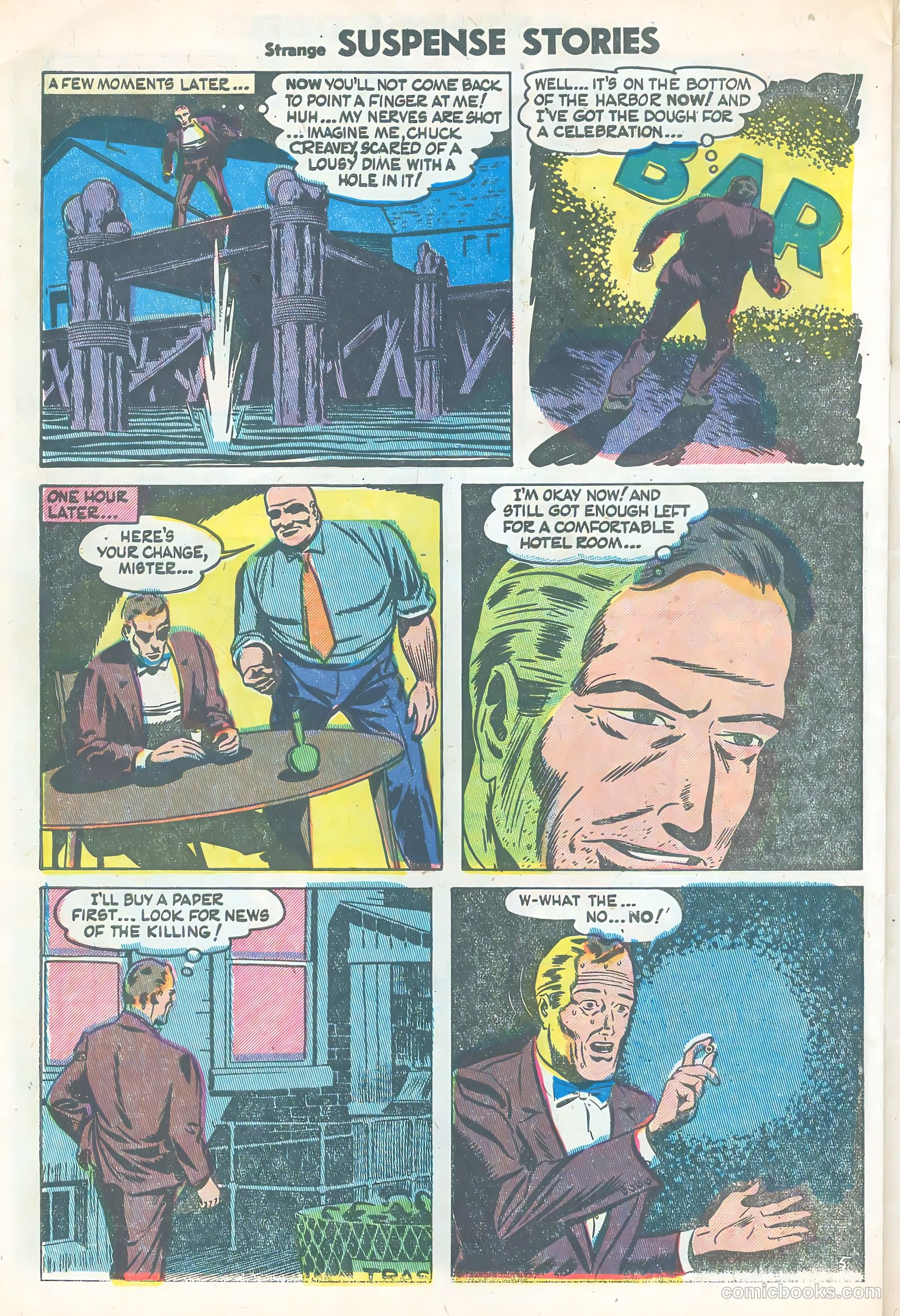 Strange Suspense Stories #17 (1954) — page 30 of 36