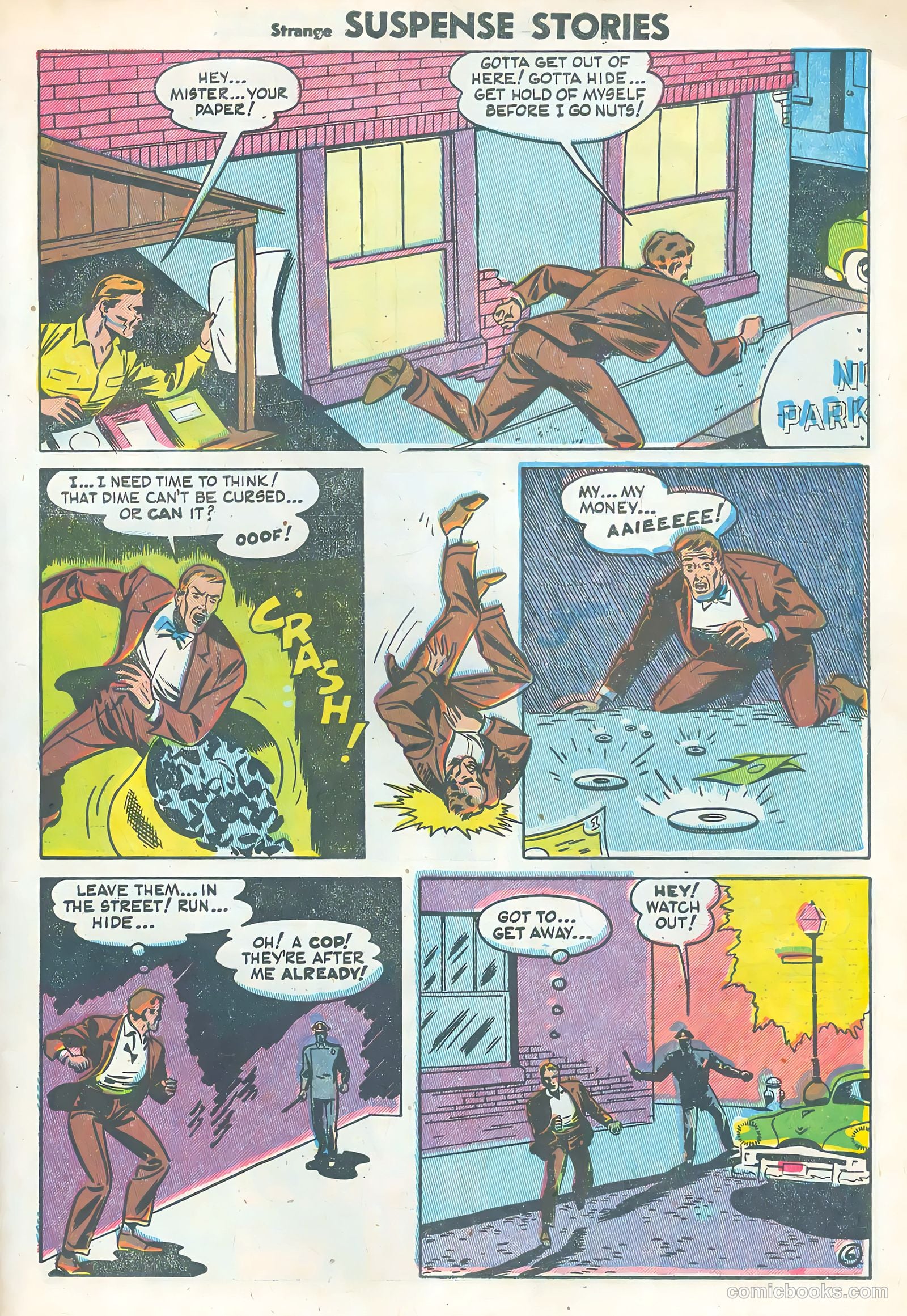 Strange Suspense Stories #17 (1954) — page 31 of 36