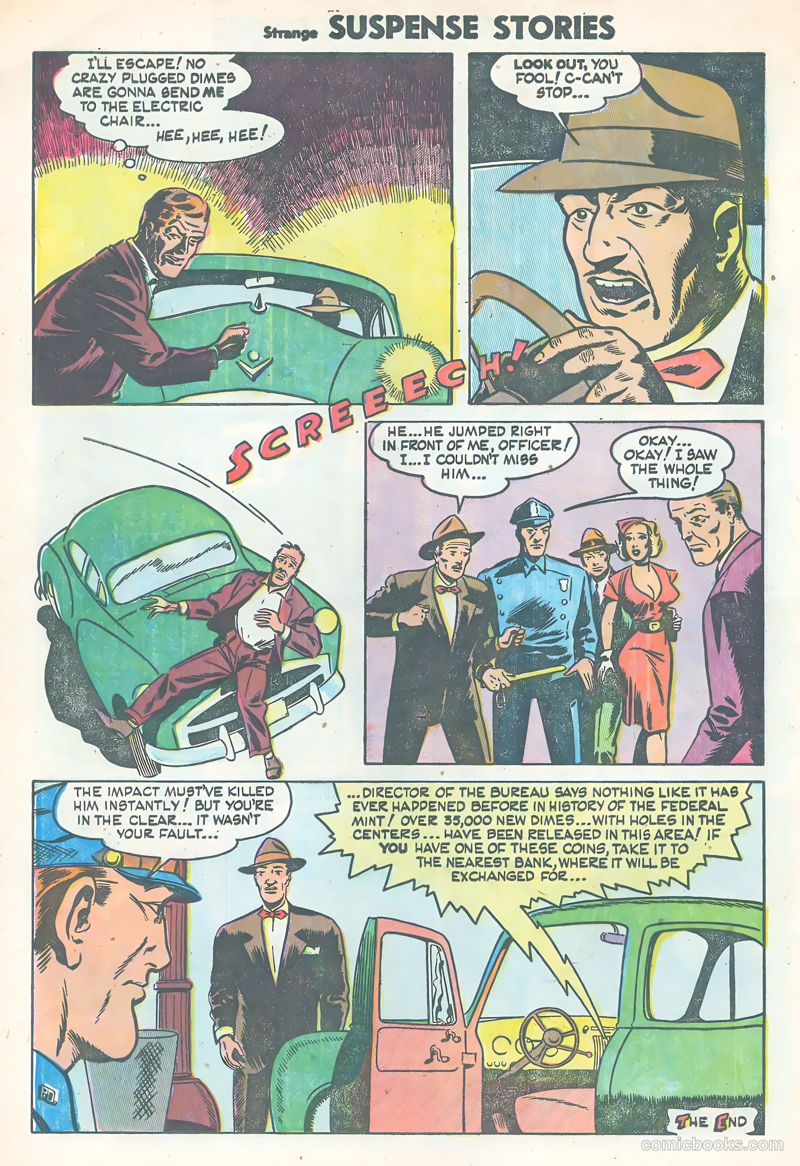 Strange Suspense Stories #17 (1954) — page 32 of 36
