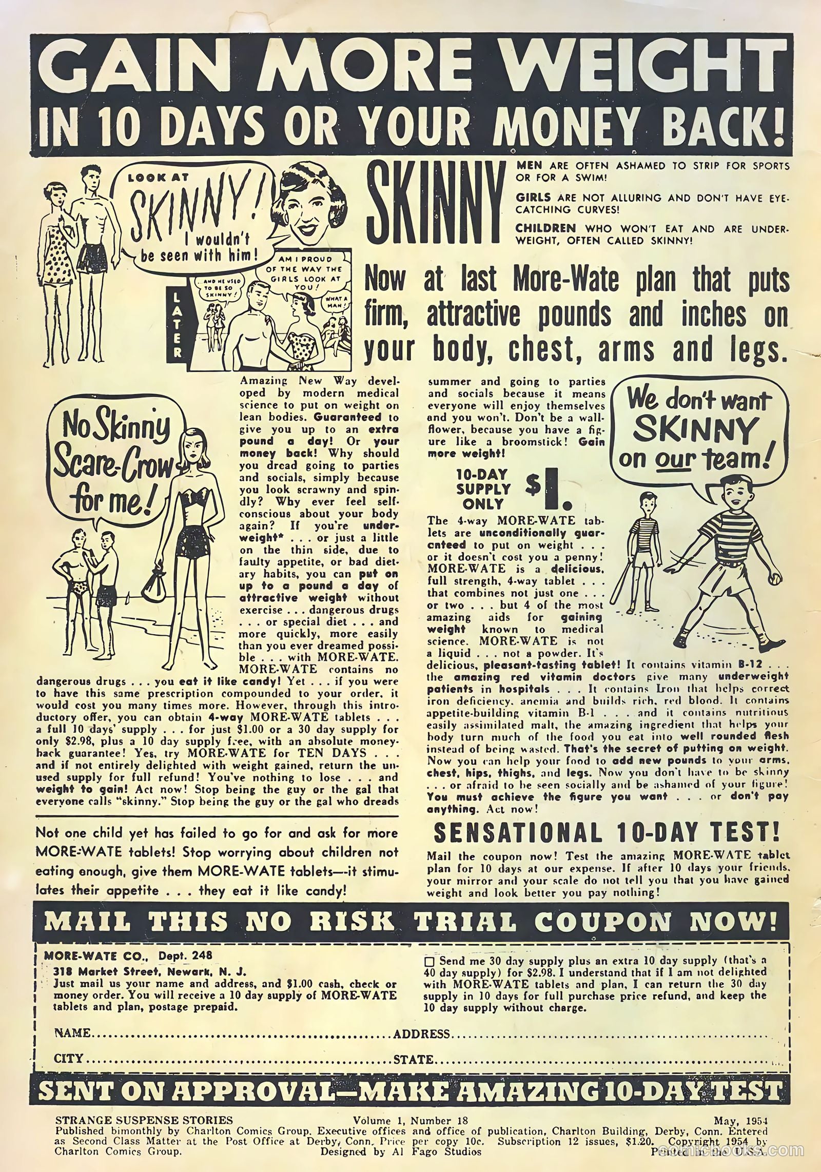 Strange Suspense Stories #18 (1954) — page 2 of 36