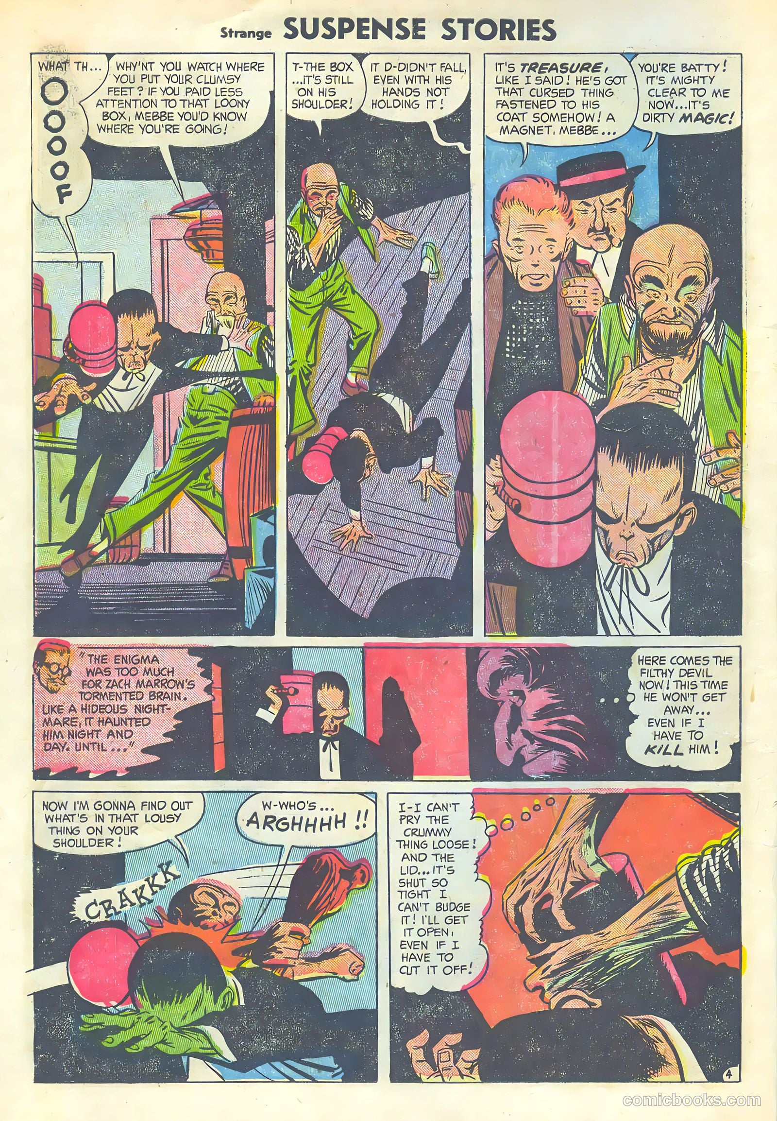 Strange Suspense Stories #18 (1954) — page 6 of 36
