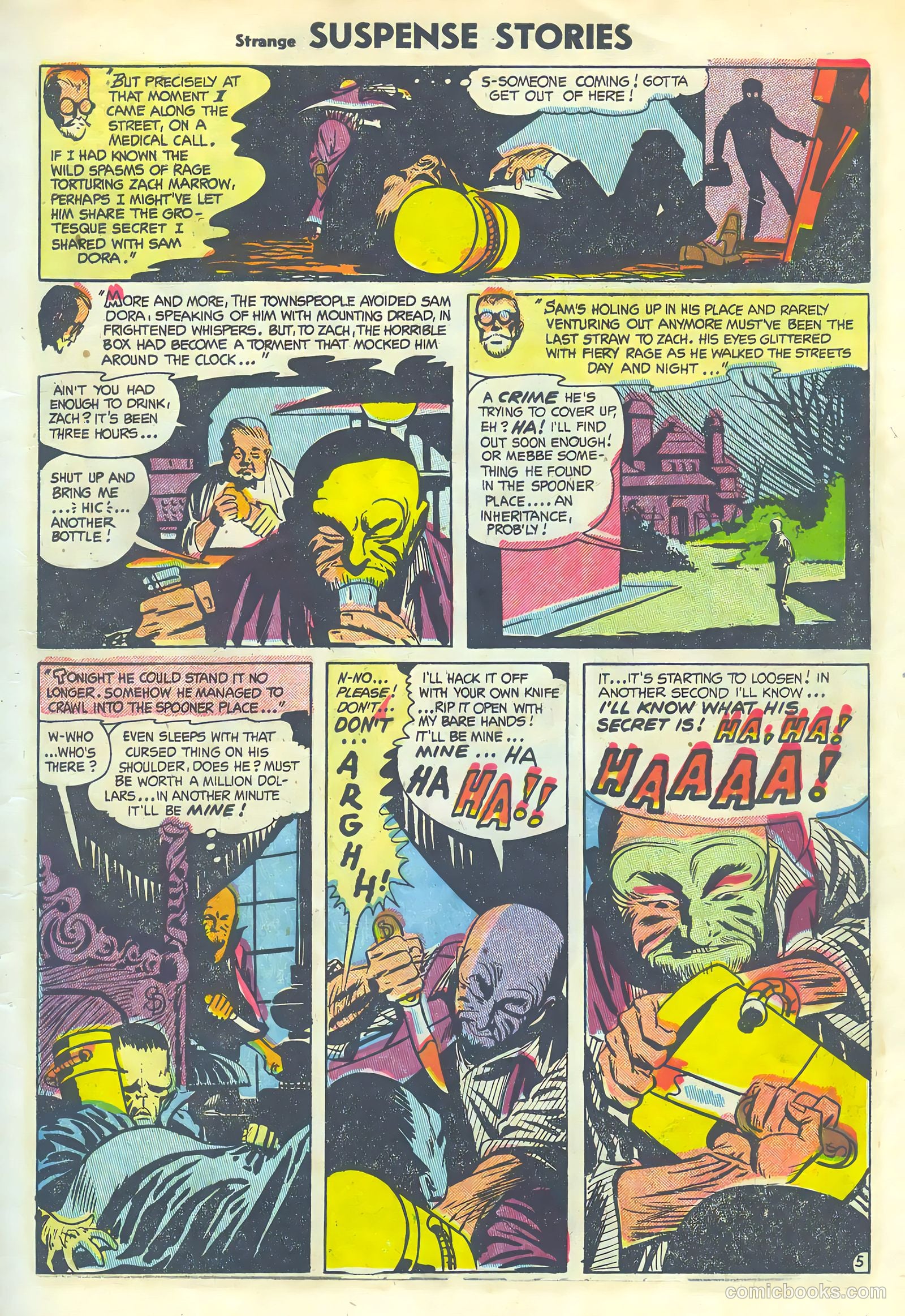 Strange Suspense Stories #18 (1954) — page 7 of 36