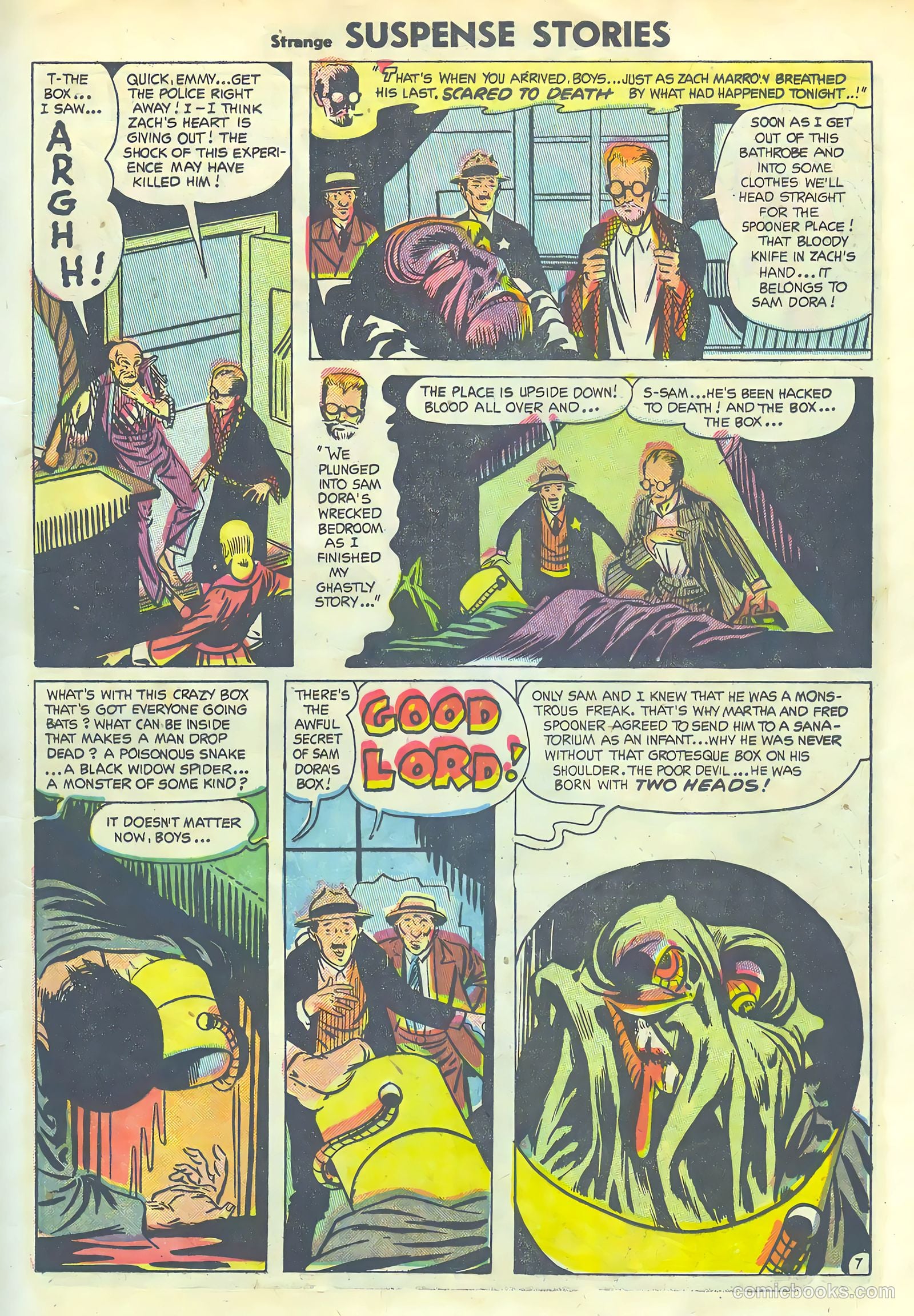 Strange Suspense Stories #18 (1954) — page 9 of 36