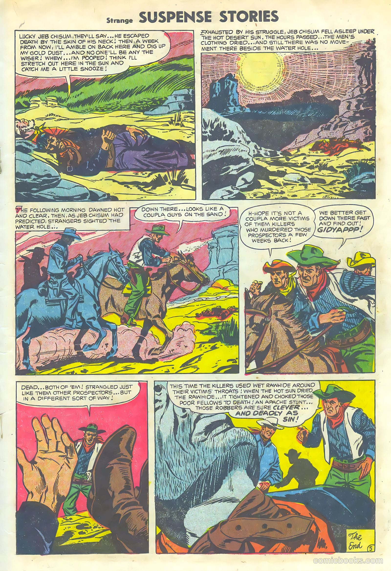 Strange Suspense Stories #18 (1954) — page 19 of 36