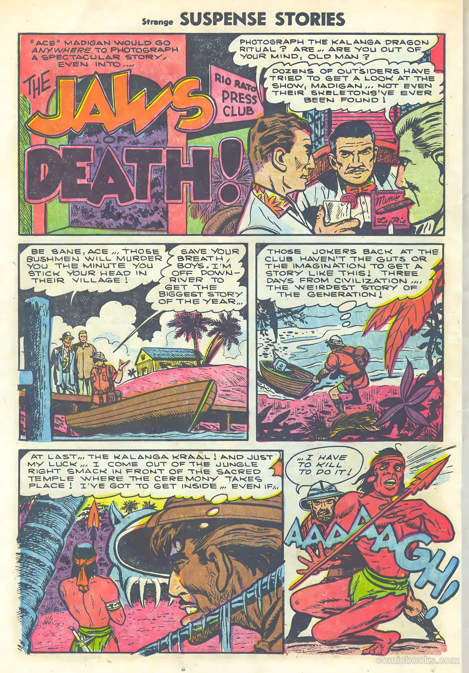 Strange Suspense Stories #18 (1954) — page 22 of 36