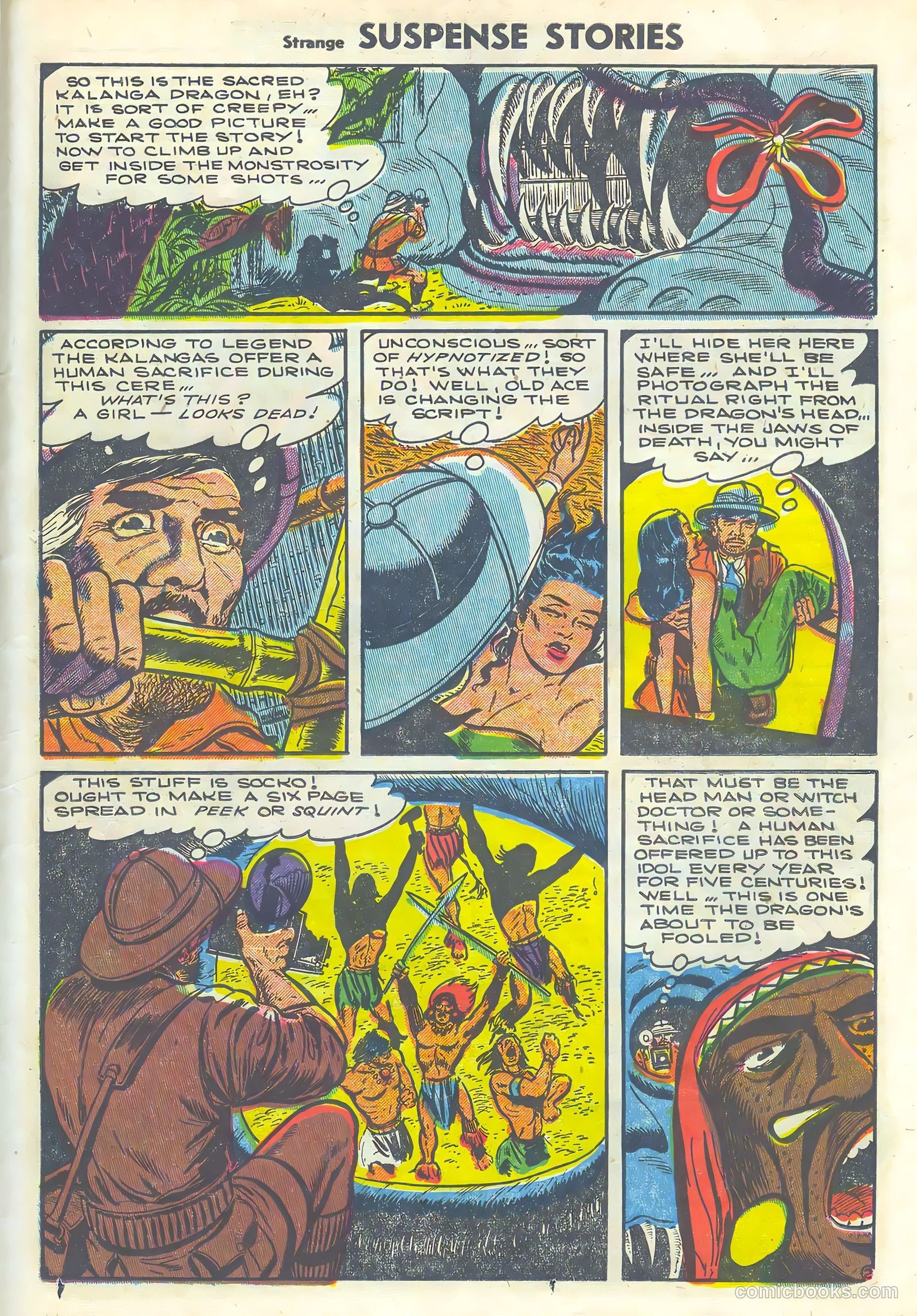 Strange Suspense Stories #18 (1954) — page 23 of 36